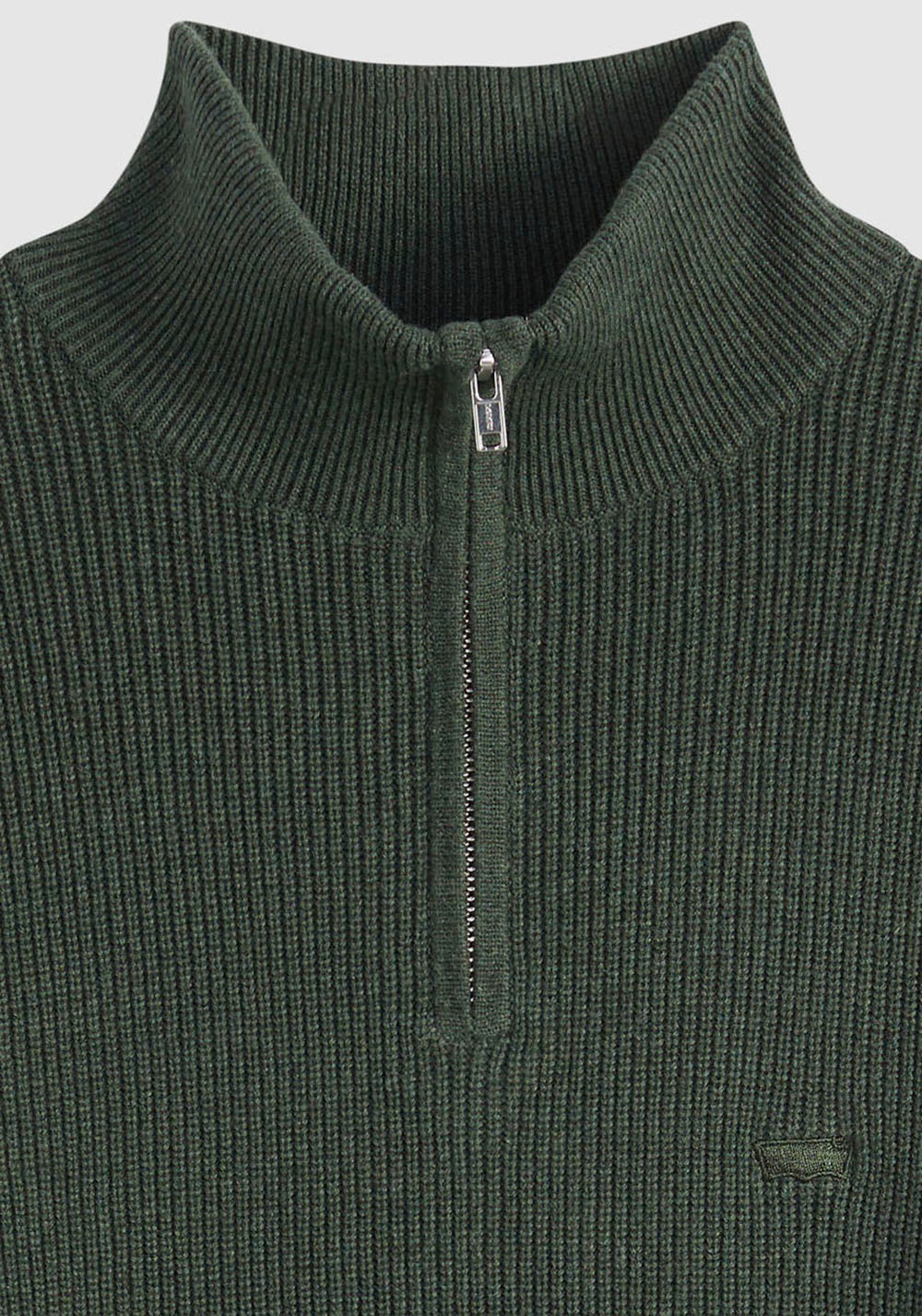 Levi's® Strickpullover »HM QUARTER ZIP SWEATER« mit Zipper und Struktur