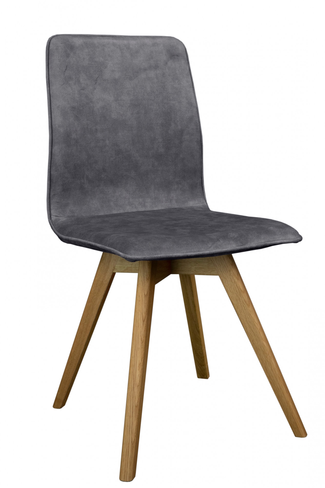 andas Esszimmerstuhl »Rania« (Set) 2 Stk. Samtvelours Massivholzgestell, mit Keder