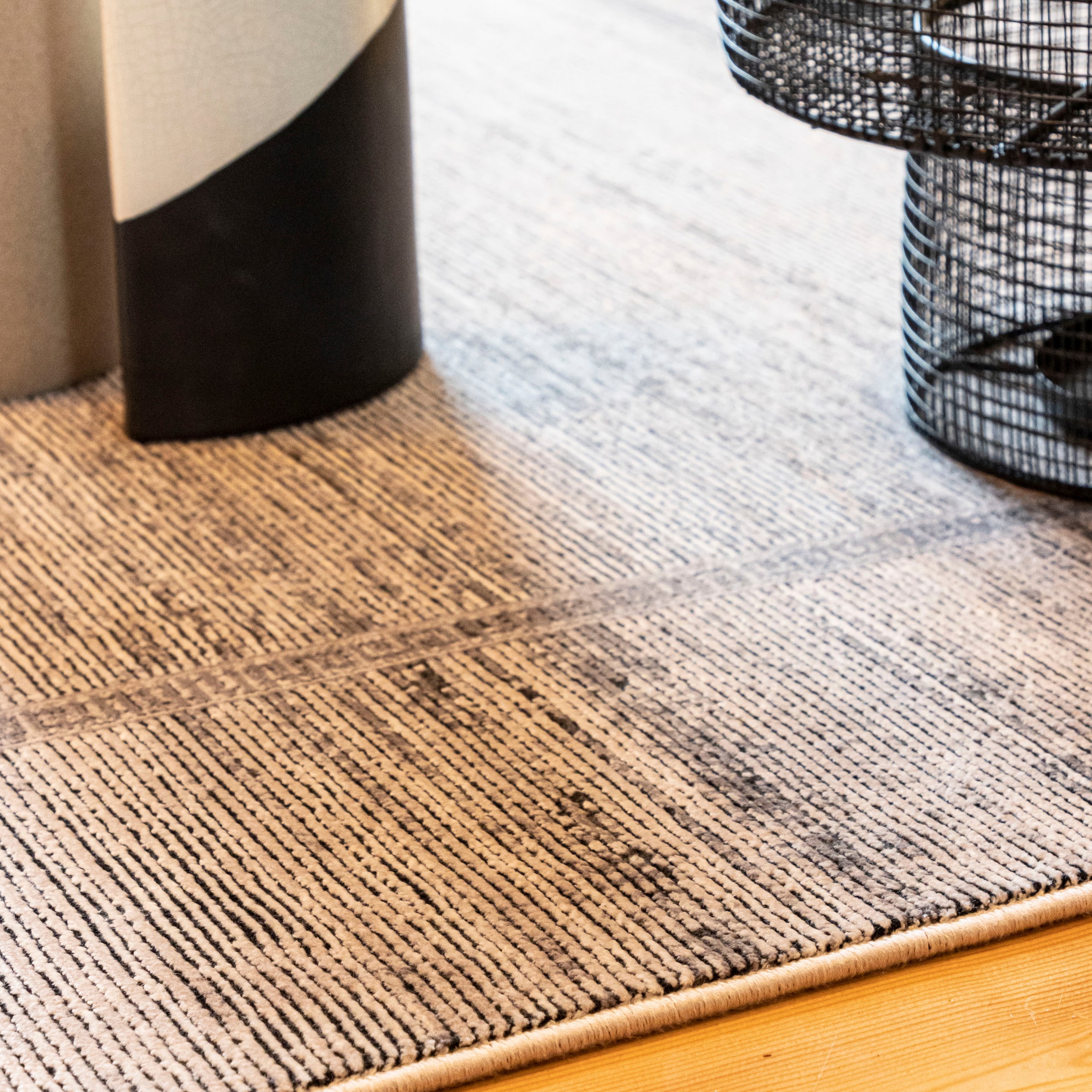 Obsession Teppich »My Eden of Obsession 203« rechteckig 10 mm Höhe meliert, mit Bordüre, besonders hohe Knotendichte, aus 85% Viskose