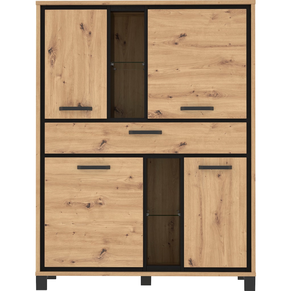 FORTE Highboard, Höhe 161 cm