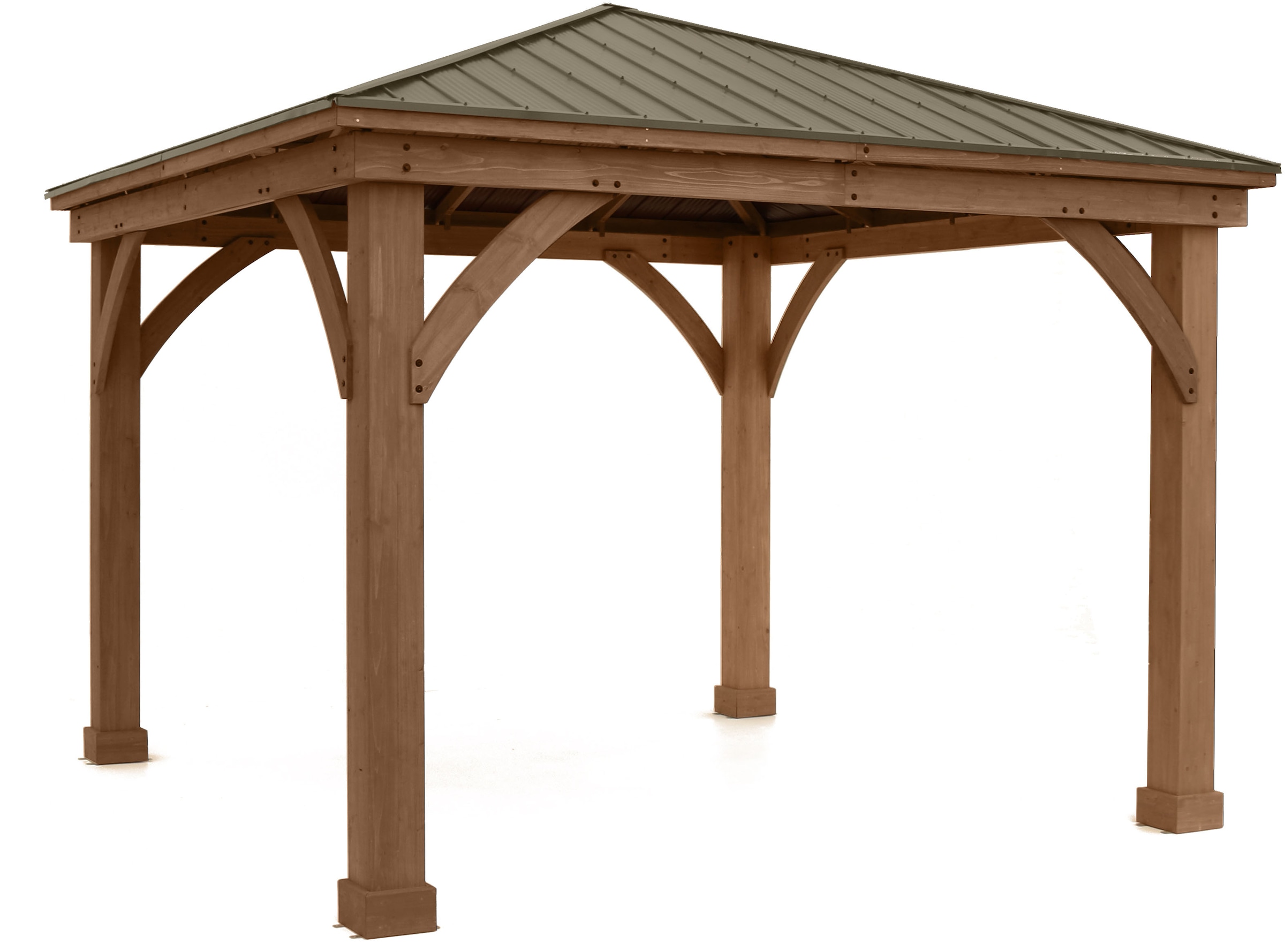 WESTMANN Holzpavillon »Devon 12x12«, BxT: 366x366 cm