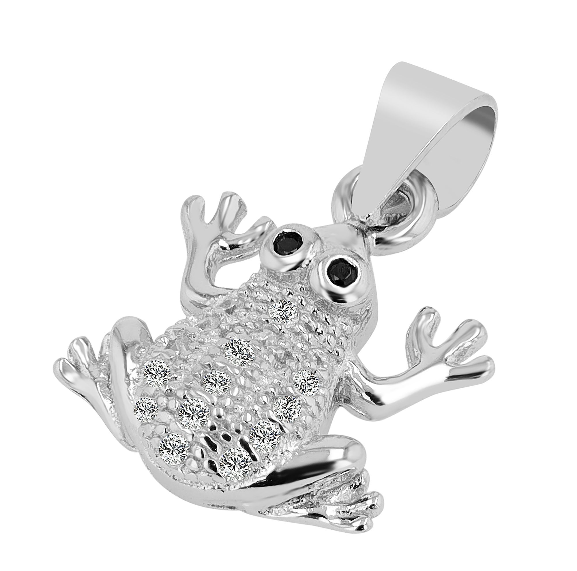 Adelia´s Kettenanhänger »Damen Anhänger aus 925 Silber mit Zirkonia«