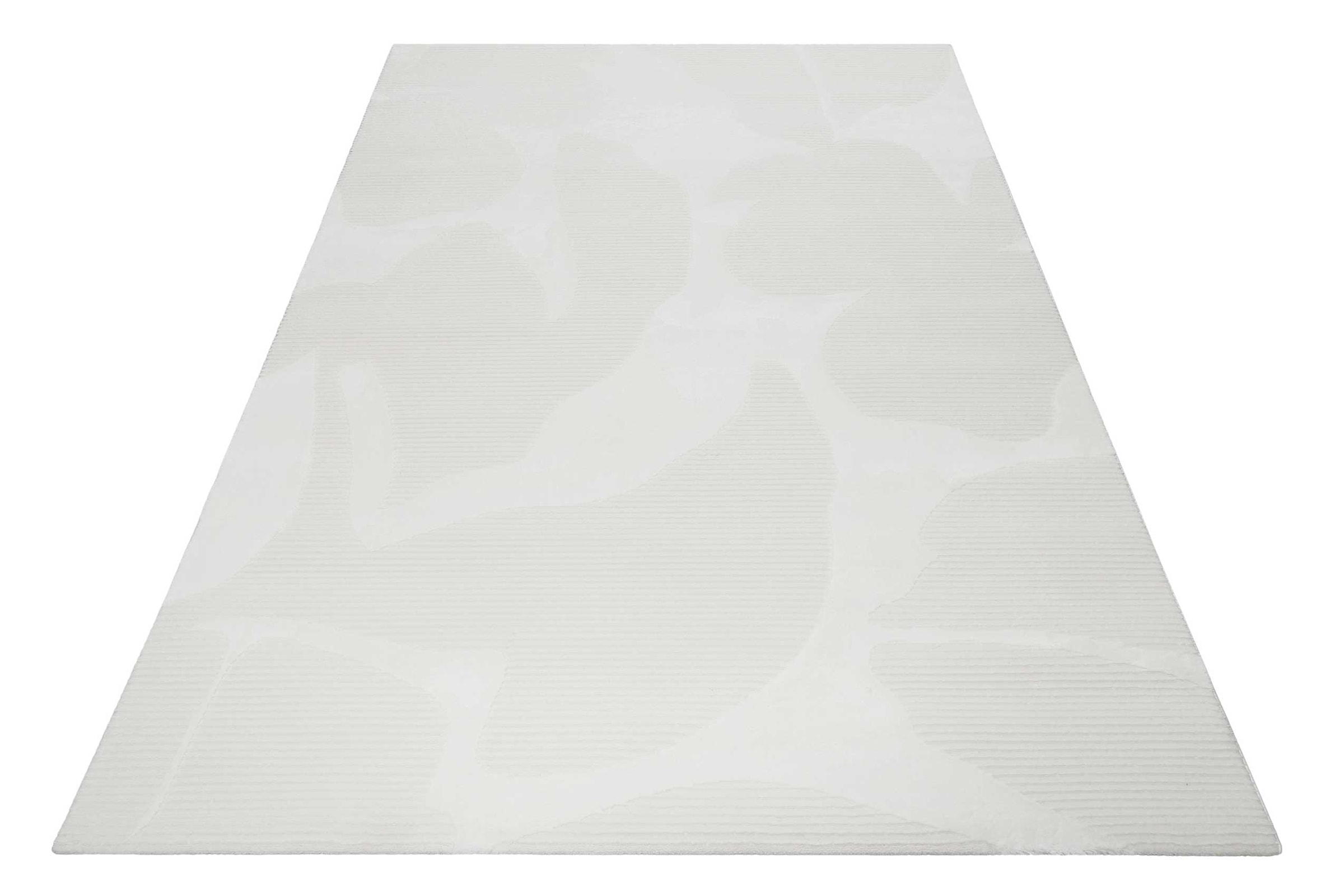 Esprit Teppich »Sara« quadratisch 12 mm Höhe Kurzflorteppich, gewebt, floral, modern, Wohnzimmer, trendig