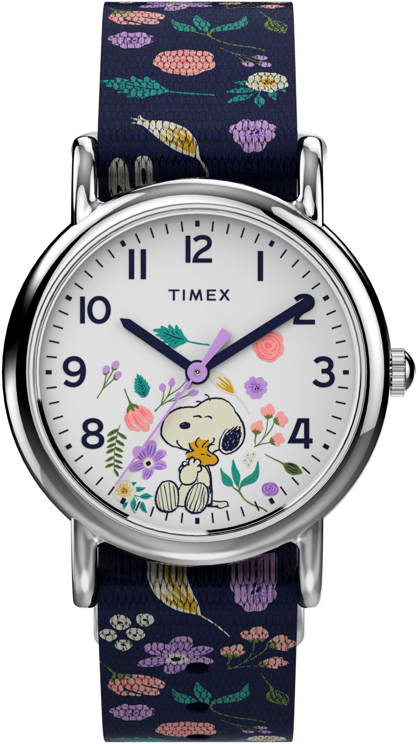 Timex Quarzuhr »PEANUTS WEEKENDER«, Armbanduhr, Kinderuhr, Lernuhr, Mädchen, Schulanfang, Geschenkidee