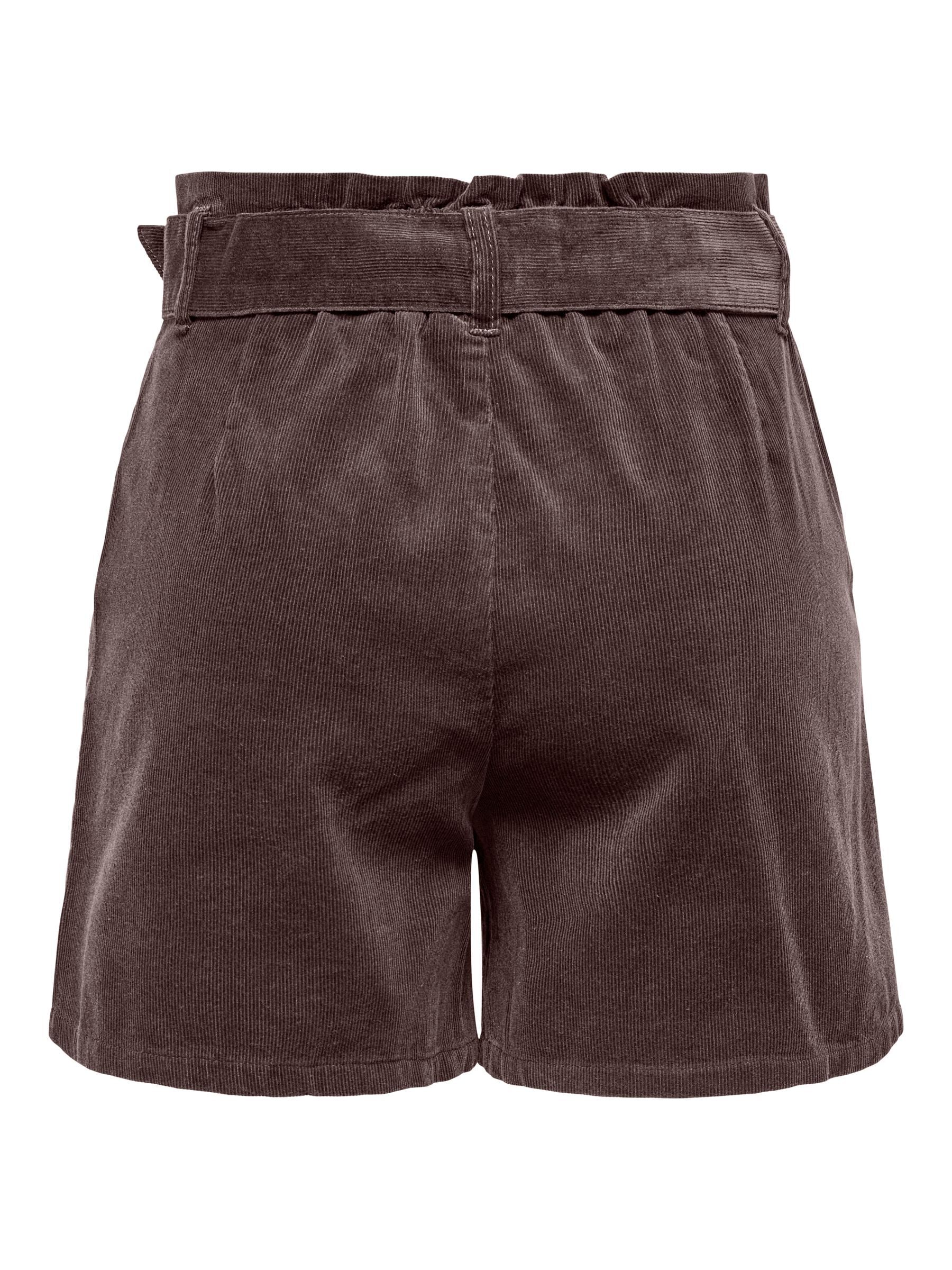 ONLY Shorts »ONLNESSA HW BELT CORD SHORTS CC PNT«