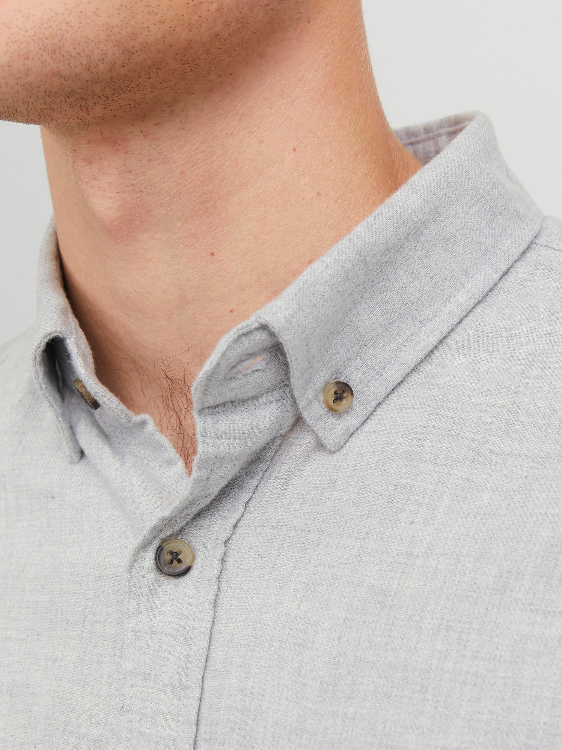 Jack & Jones Langarmhemd »JJECLASSIC MELANGE SHIRT LS SN«