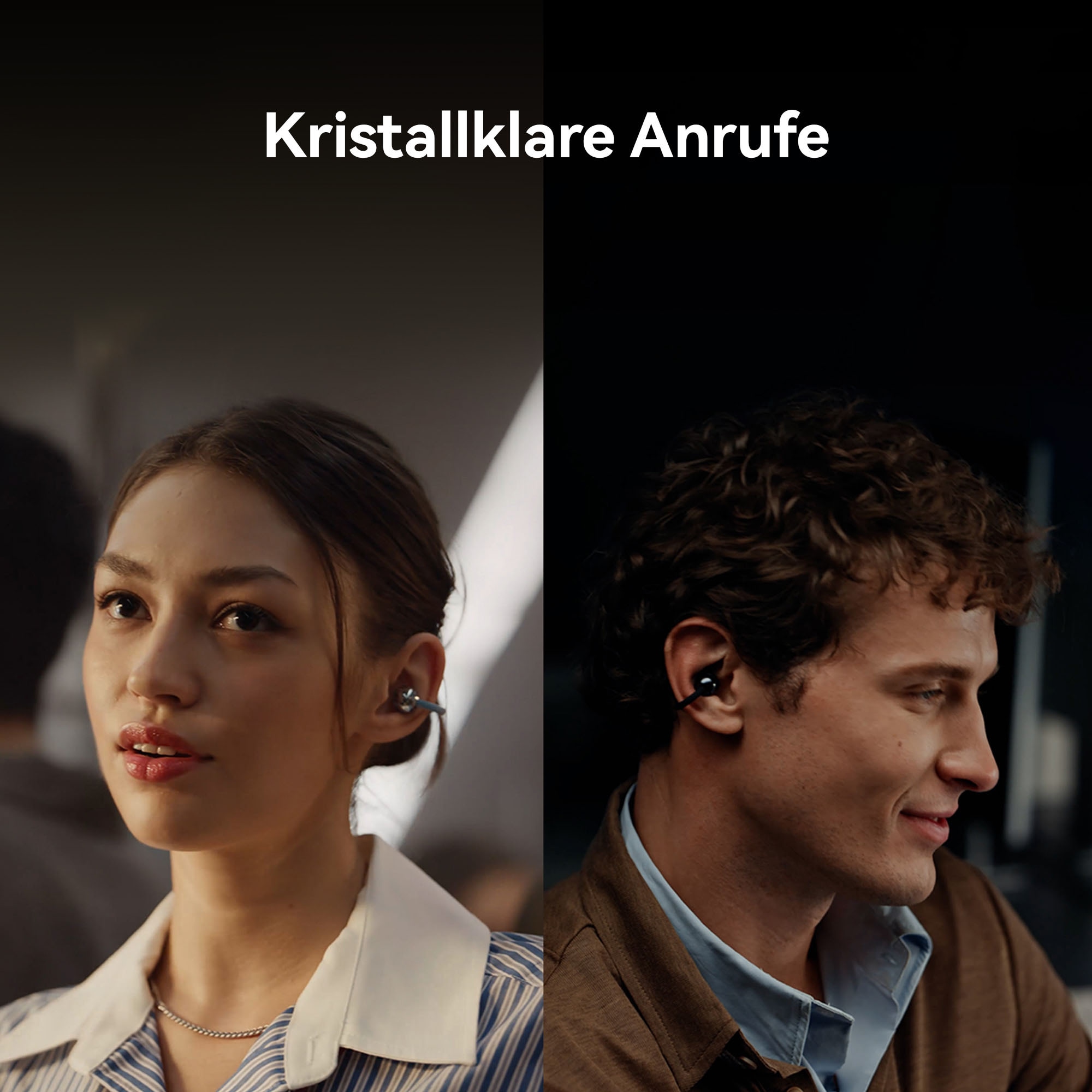 Huawei Wireless-Headset »FreeClip 2« A2DP Bluetooth Freisprechfunktion Leichtes Design für ganztägigen Tragekomfort, Kristallklare Anrufe