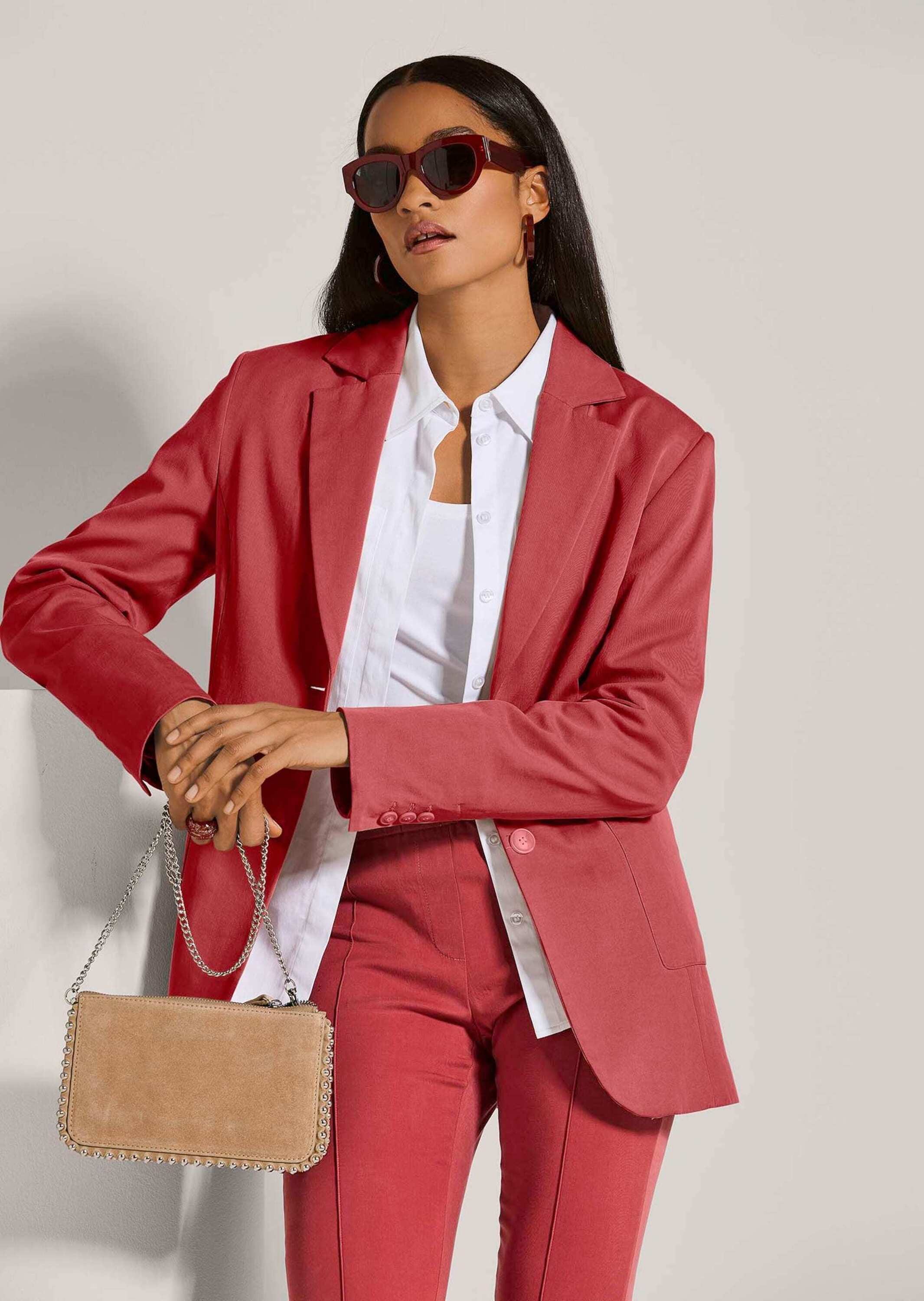 MADELEINE Jackenblazer »Blazer Einreihiger Longblazer«