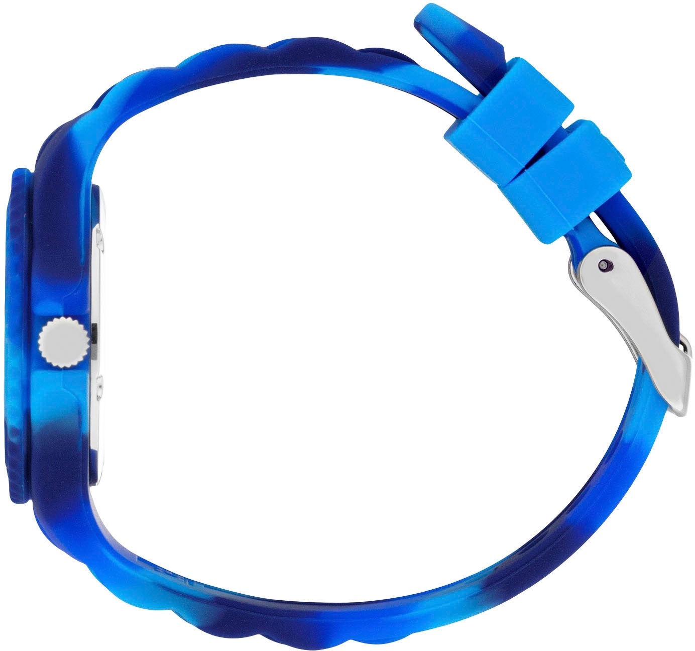 ice-watch Quarzuhr »ICE tie and dye - Blue shades - Extra-Small - 3H, 021236«, Armbanduhr, Kinderuhr, Lernuhr, Jungen, Schulanfang, Geschenkidee