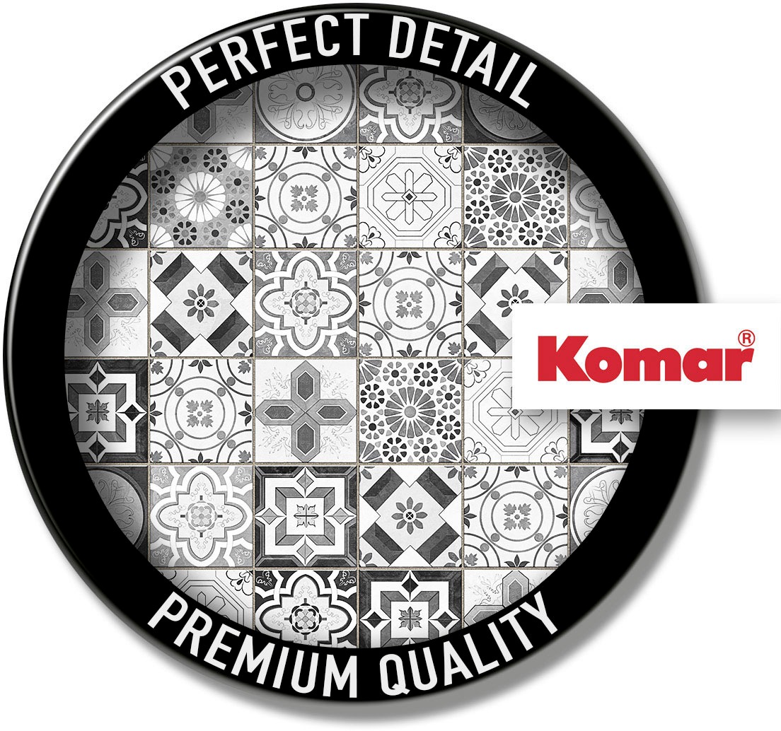 Komar Vliestapete »Digitaldruck Vlies - Pattern Porto - Größe 400 x 250 cm«, bedruckt, Wohnzimmer, Schlafzimmer