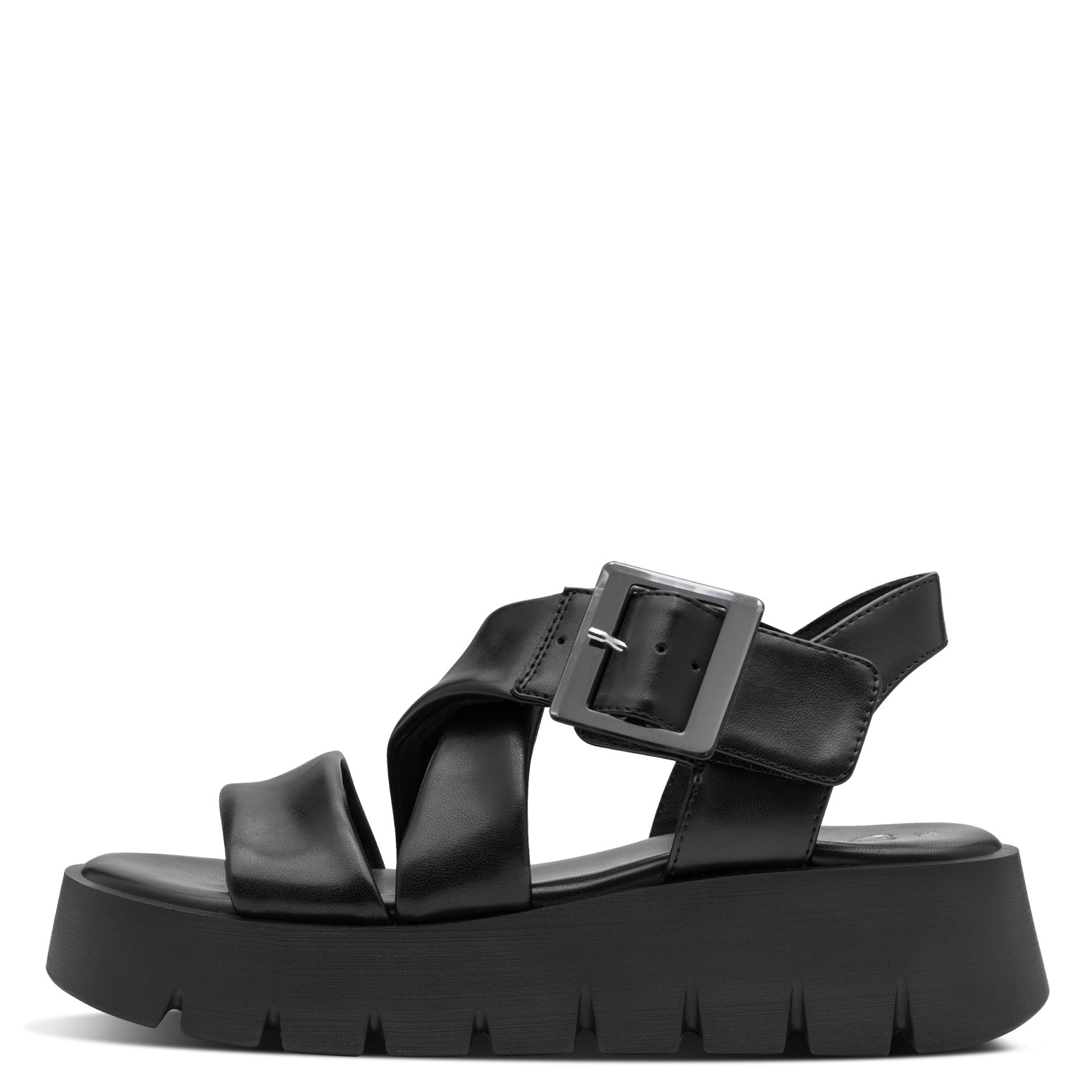 MARCO TOZZI Keilsandalette  , Plateau, Sommerschuh, Riemchensandale mit Feel Me-Ausstattung