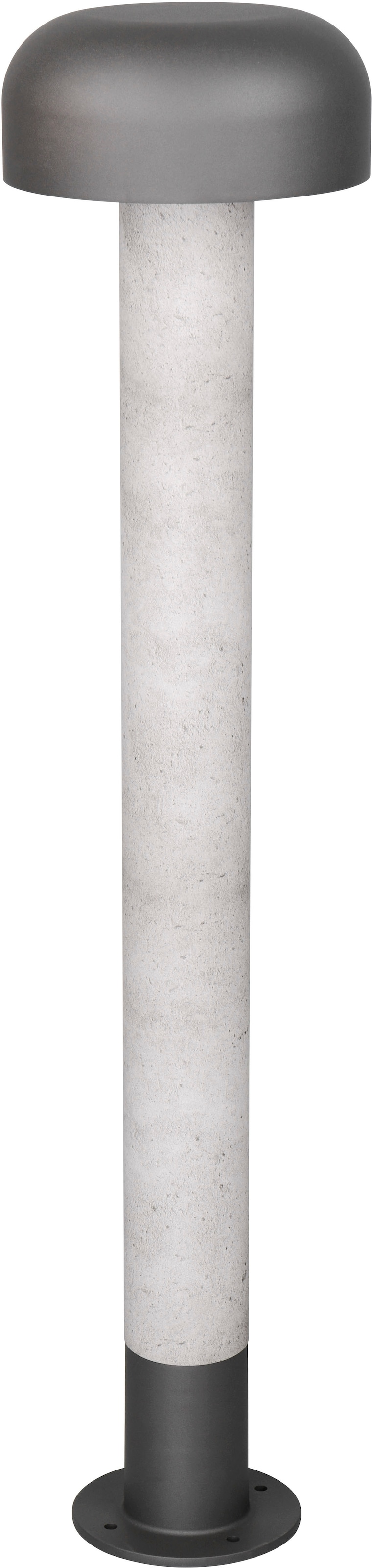 TRIO Leuchten Außen-Stehlampe »FRASER, Outdoor Stehleuchte Höhe 85cm, exkl 1x E27 max 10W, IP54« E27 1 Stk. warmweiß - kaltweiß Stehlampe Garten Terrasse, Ø 19cm Höhe 85cm, wechselbares Leuchtmittel