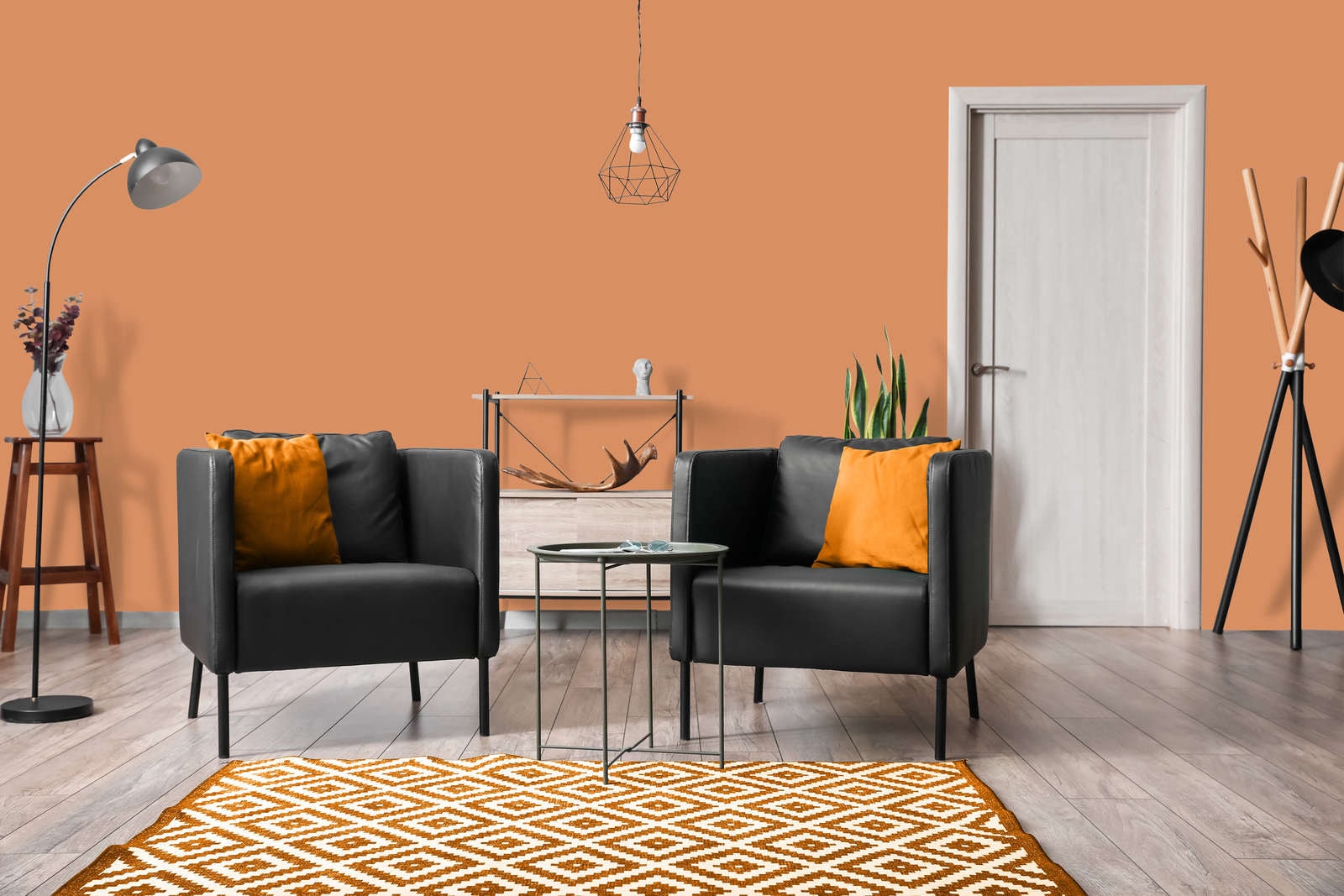 A.S. Création Wand- und Deckenfarbe »Seidenmatt Innenfarbe THE COLOR KITCHEN« für Wohnzimmer Schlafzimmer Flur Küche, versch. Orangetöne