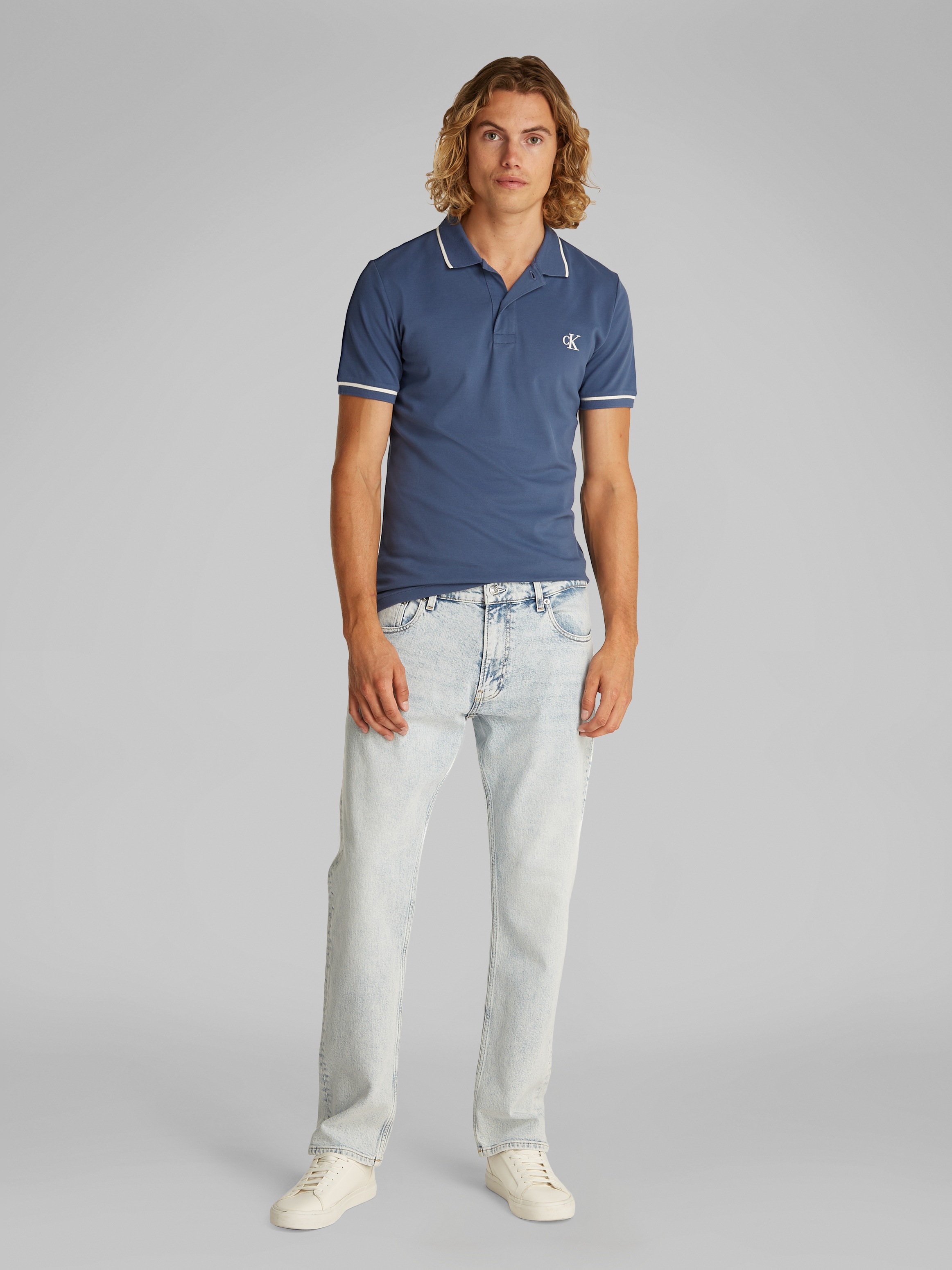 Calvin Klein Jeans Poloshirt »TIPPING SLIM POLO«