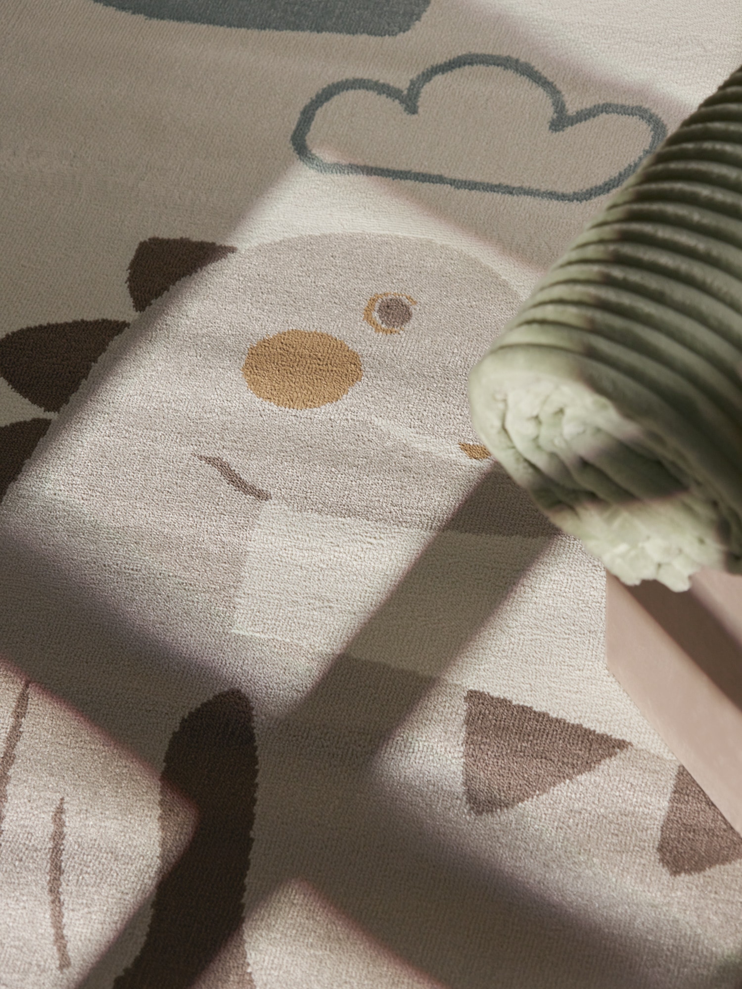 HANSE Home Kinderteppich »Dino« rechteckig 10 mm Höhe Pflegeleicht, Weich, Kinderzimmer, Spielteppich, Spielunterlage