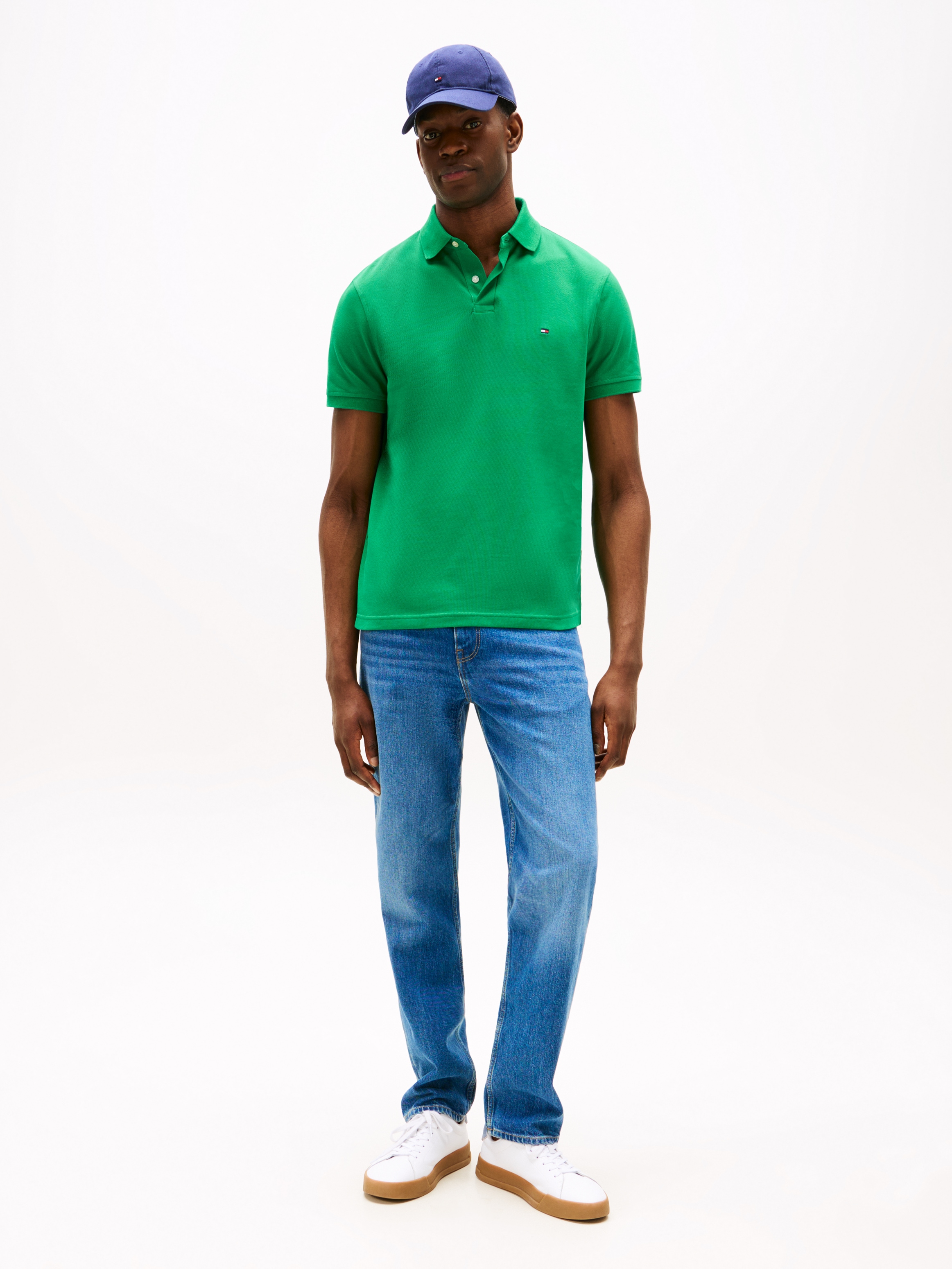 Tommy Hilfiger Poloshirt »1985 REGULAR POLO«, mit Tommy Hilfiger Kontraststreifen innen am Kragen
