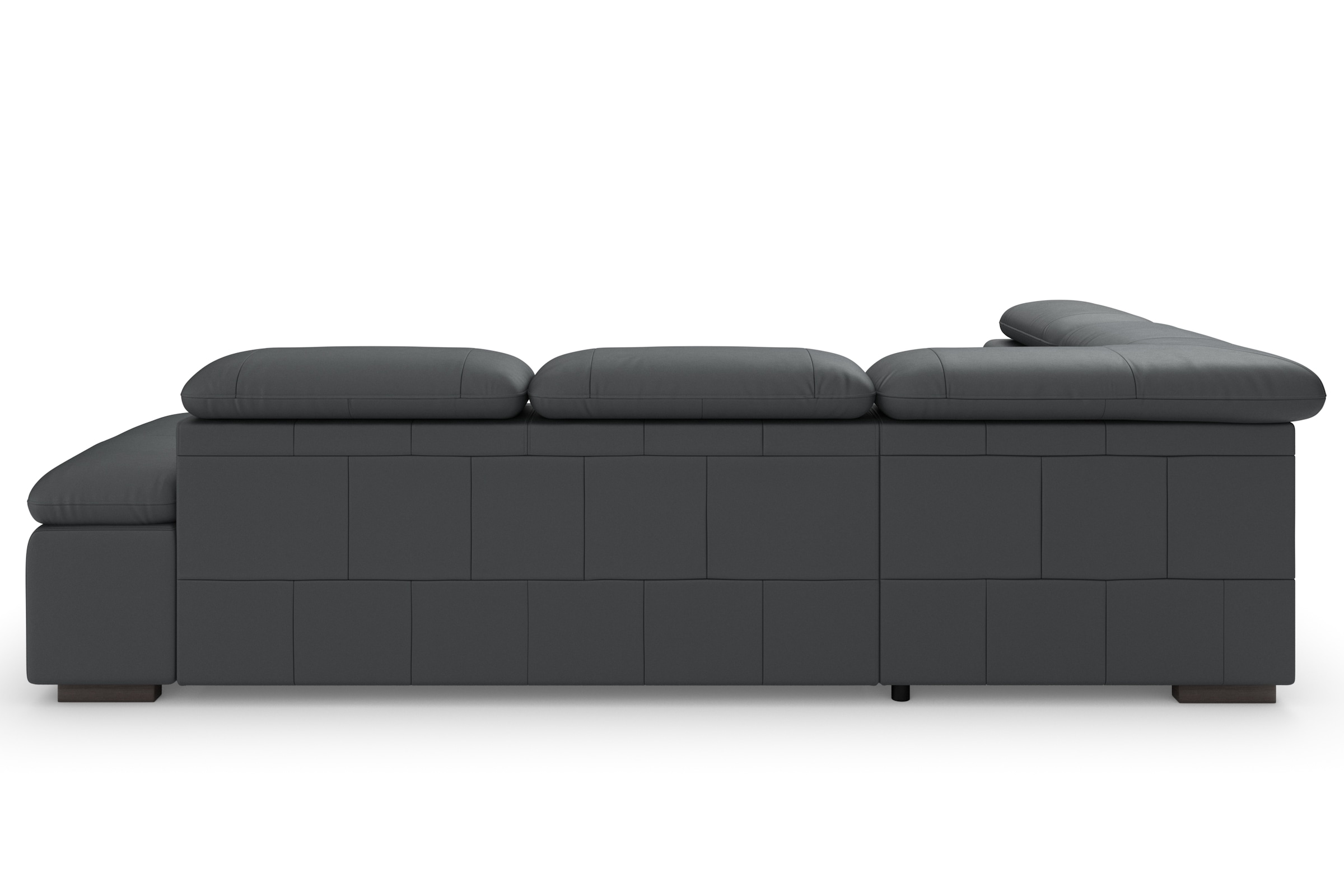 Home affaire Ecksofa »Alberto L-Form«, mit Kopfteilverstellung, wahlweise mit Bettfunktion