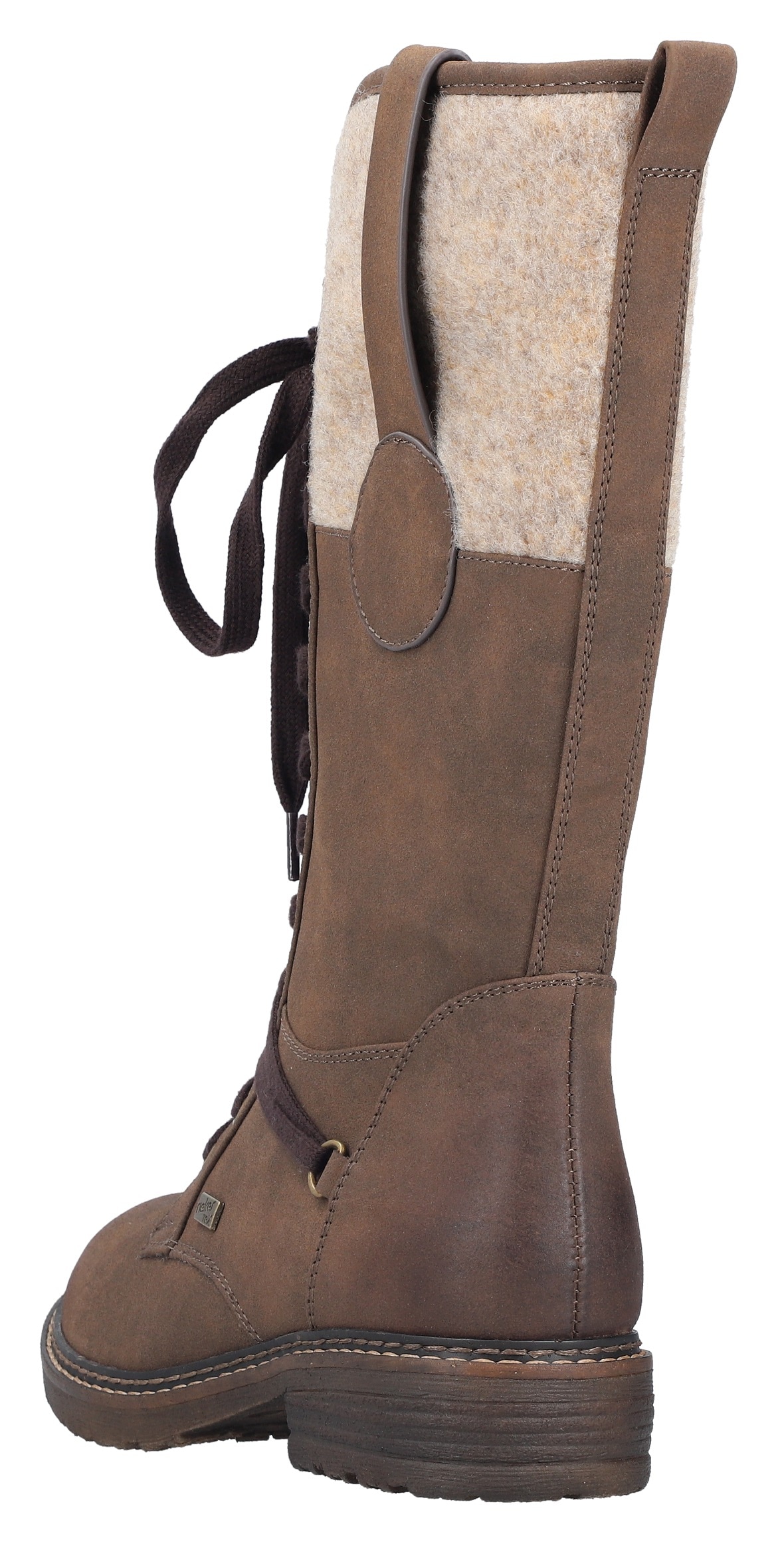 Rieker Schnürstiefel  , Winterstiefel, Blockabsatz, Warmfutter, mit Tex-Ausstattung