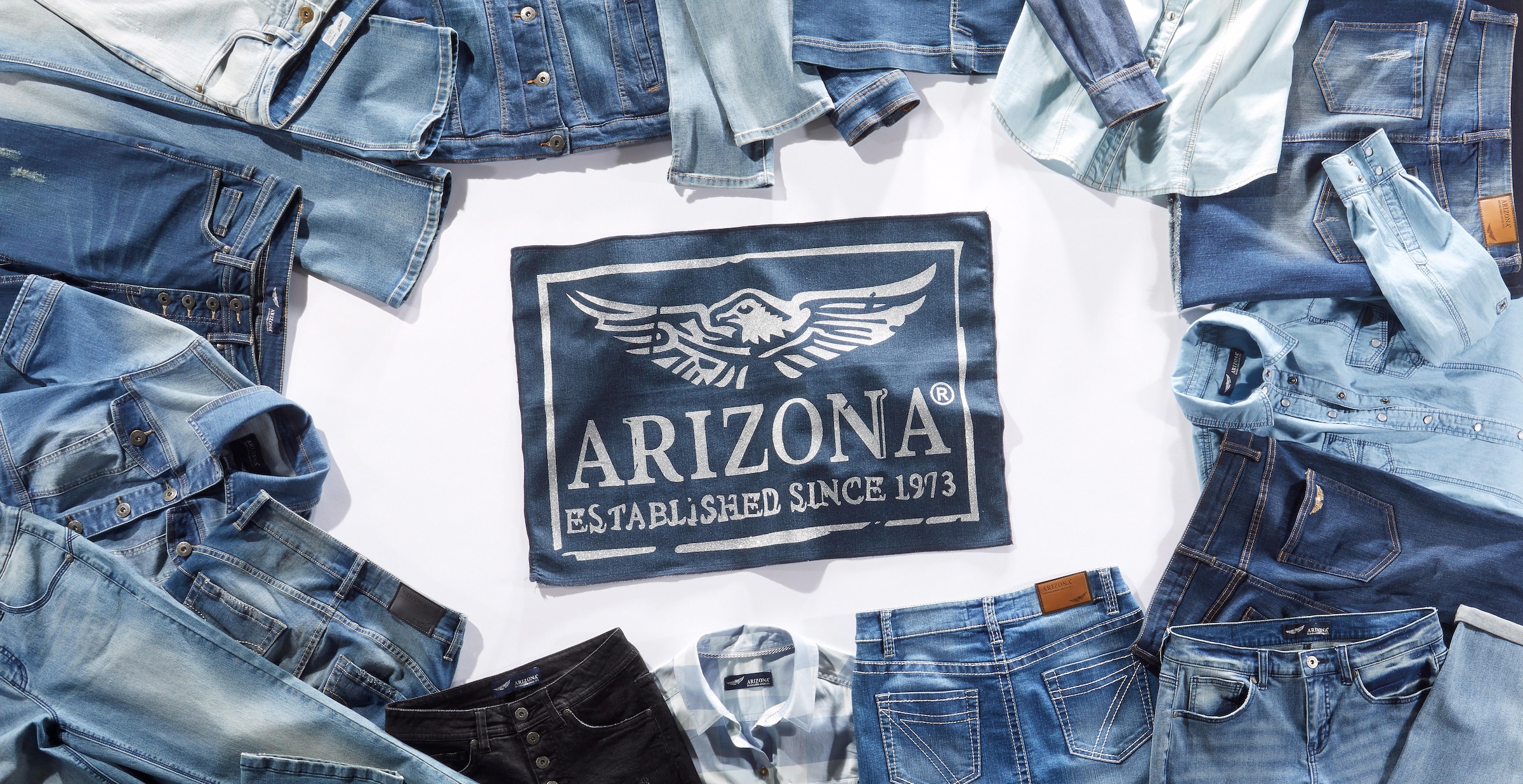 Arizona Bootcut-Jeans »Ultra-Stretch«, Mid-Waist