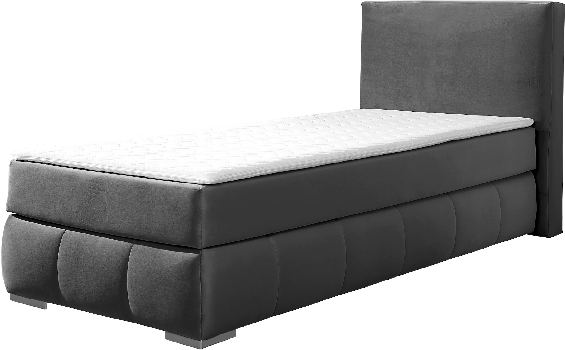 Guido Maria Kretschmer Home&Living Boxspringbett »Wehma«, inkl. Topper in 3 verschiedenen Matratzen, auch in Samtstoff