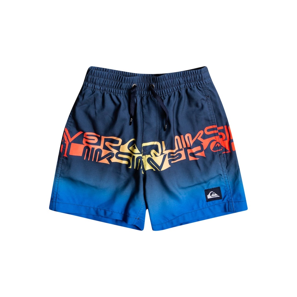 Quiksilver Badeshorts »Word block 12"«