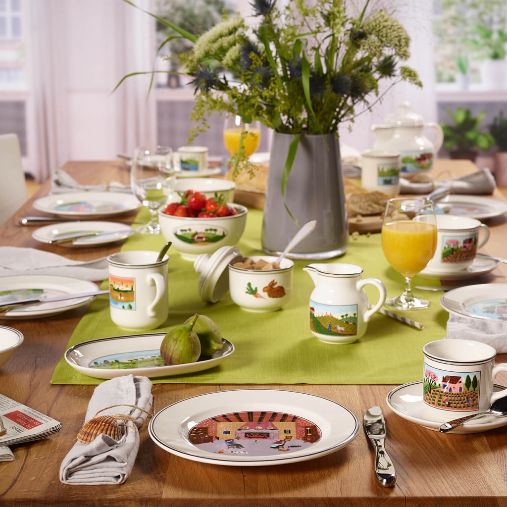 Villeroy & Boch Frühstücksteller »Frühstücksteller Kollektion Design Naif ø 21 cm 6er Set bunt«