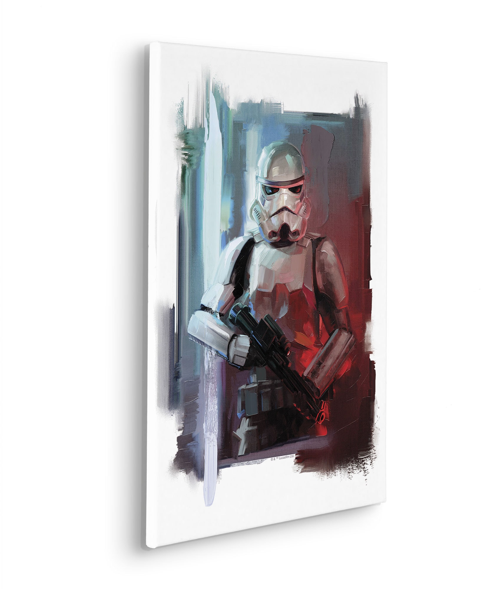 Komar Leinwandbild »Star Wars Stormtrooper Painting«, Disney, (1 St.), 40 x 60 cm (Breite x Höhe) - Kinderzimmer, Dekoration