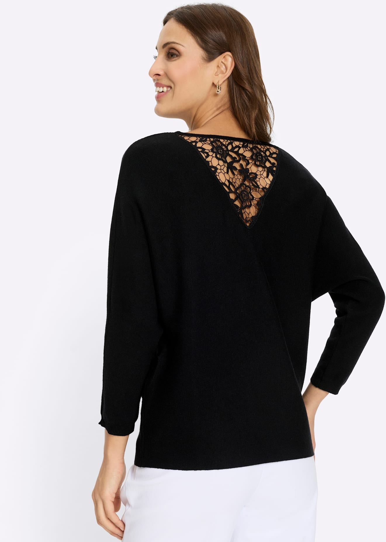 Lady 3/4 Arm-Pullover »Fledermauspullover«