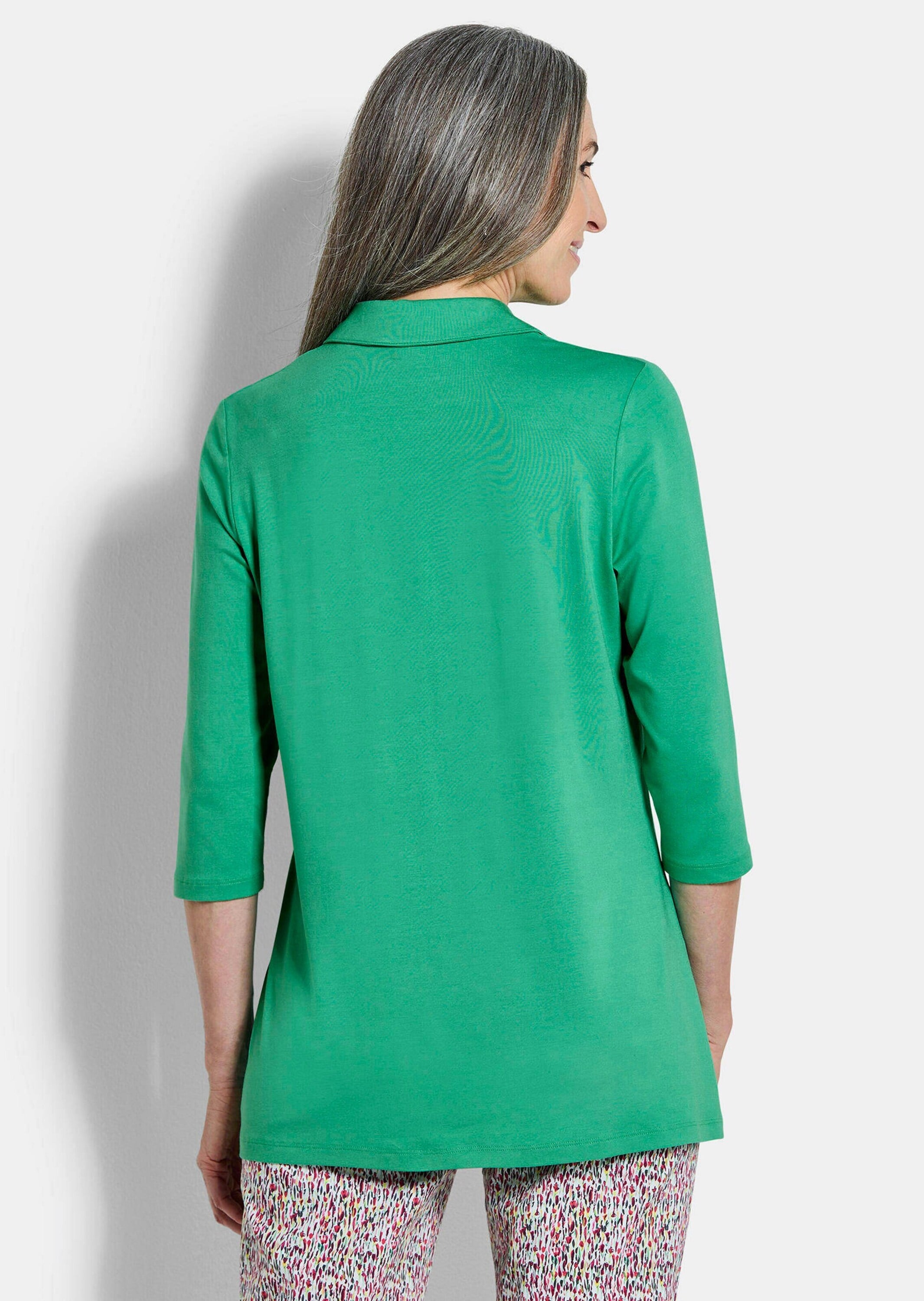 GOLDNER Tunika »Elegantes Blusenshirt mit Biesen« stretchbequeme Jerseyqualität