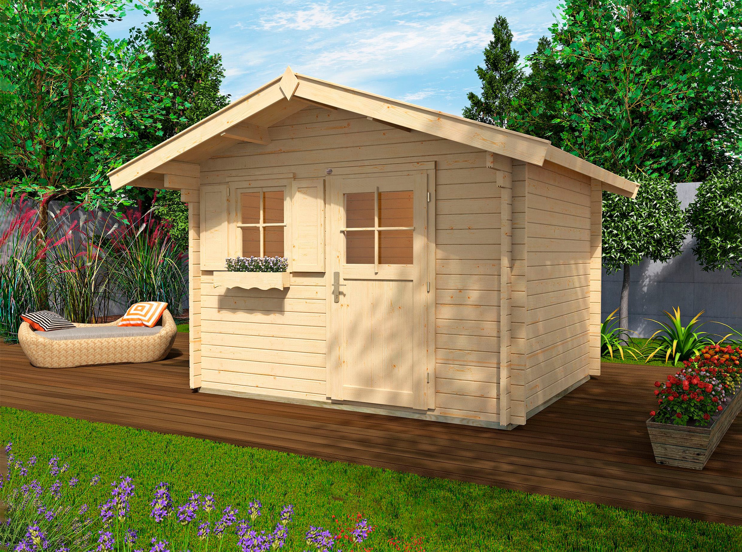 weka Gartenhaus »131 Gr.1, 250 x 250«