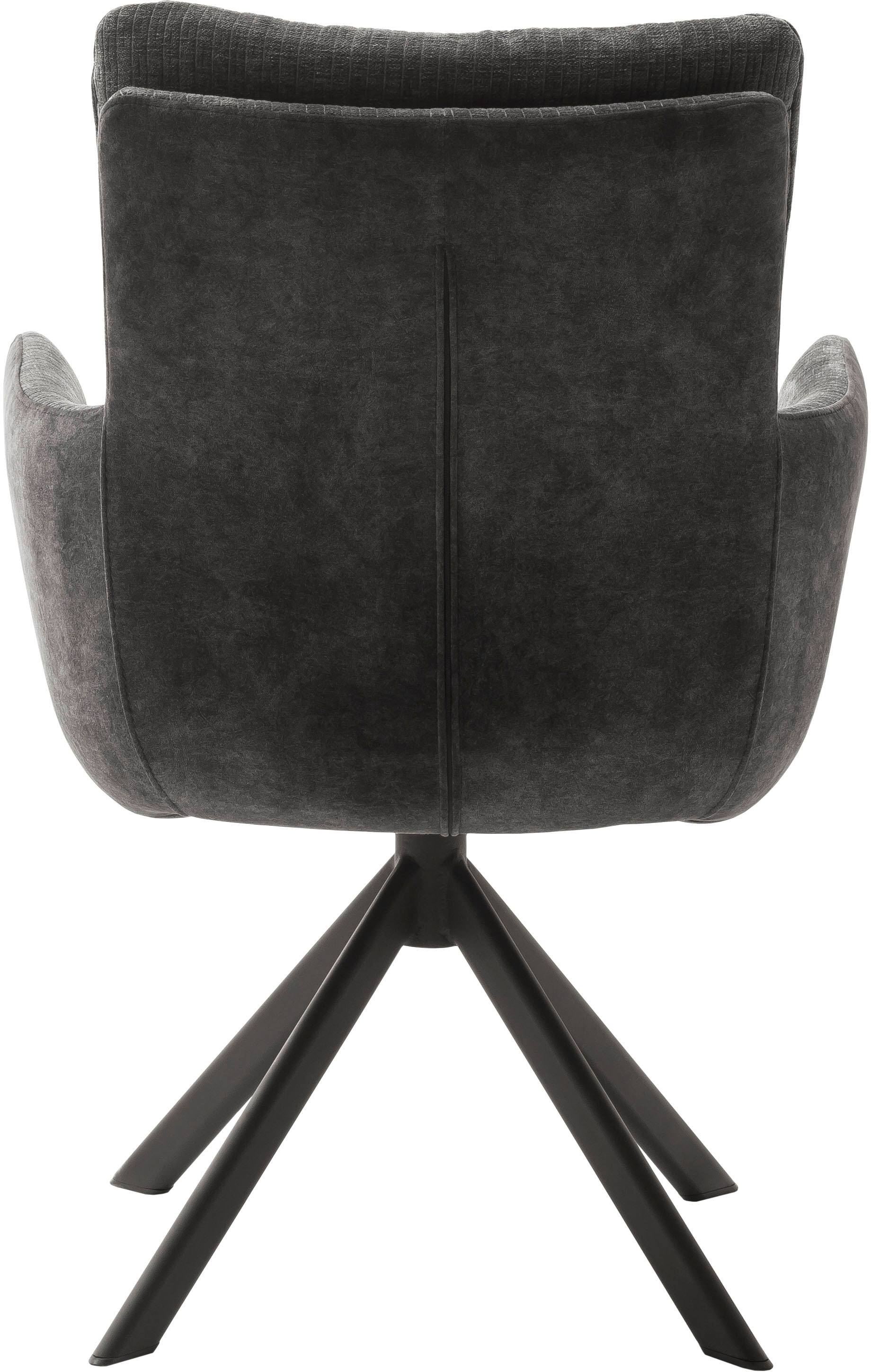 MCA furniture Esszimmerstuhl »MALIA«, (Set, 2 Stck), 360° drehbar, Taschenfederkern, Sitzhöhe ca. 49 cm