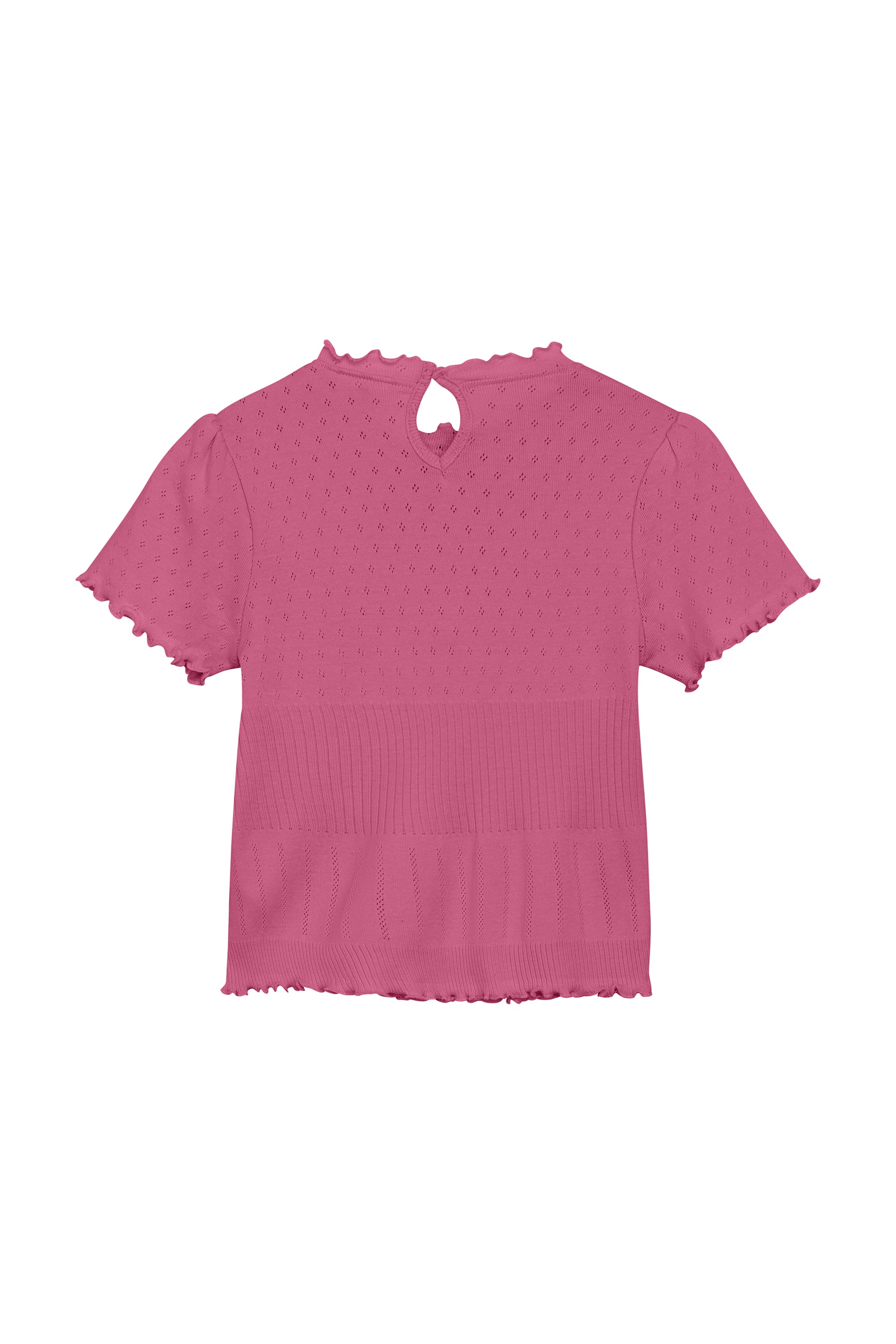 EN FANT Rundhalsshirt »Rundhalsshirt ENT-shirt SS Pointelle«