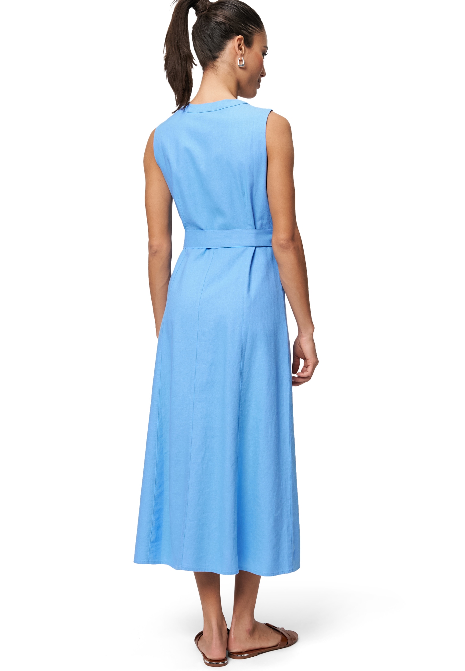 Zero Midikleid »Midikleid mit Gürtel«