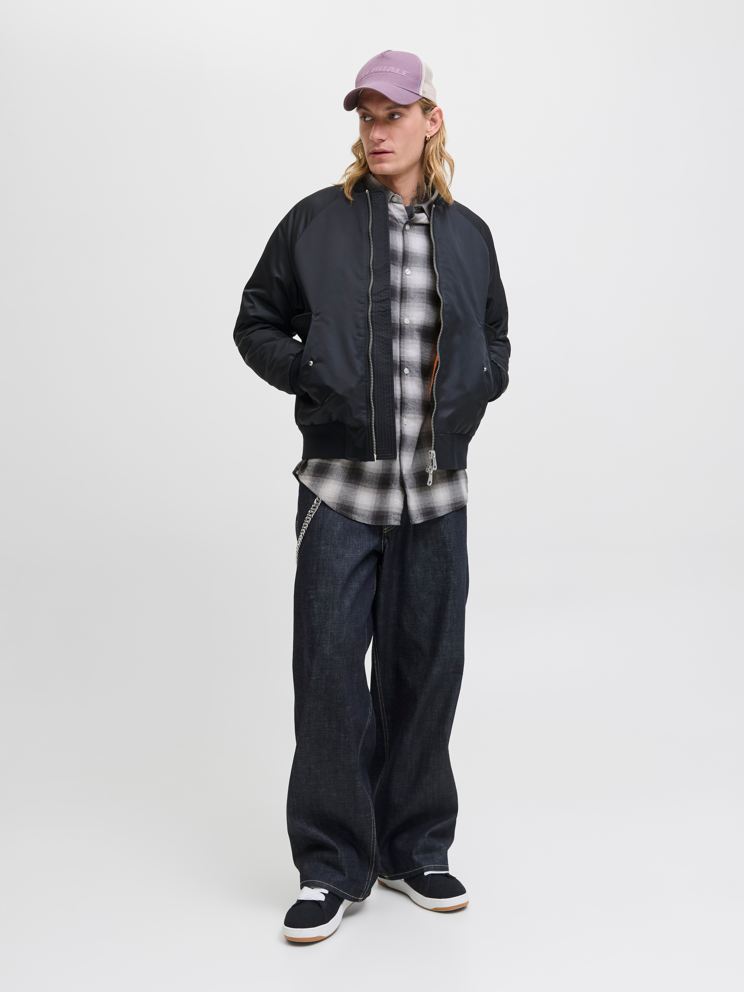 Jack & Jones Langarmhemd »JCOCOVER CHECKED FLANNEL SHIRT LS«