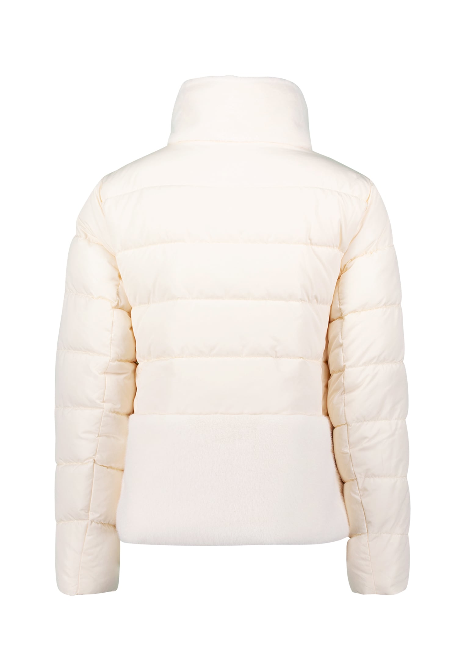 Zero Steppjacke »Steppjacke mit Kunstfellkragen«