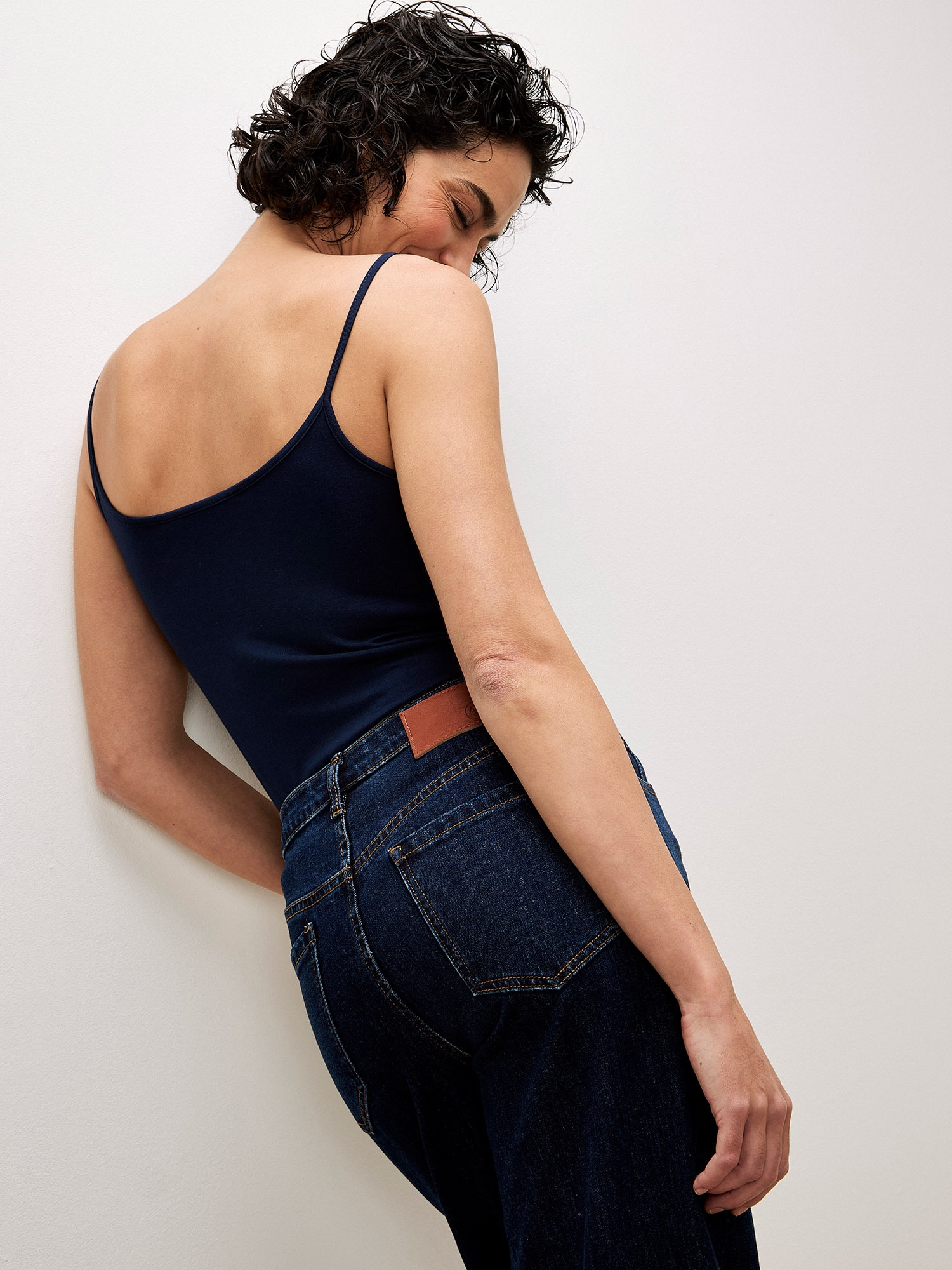 Apricot Weite Jeans »Mid waist Jeans« mit breitem Umschlag