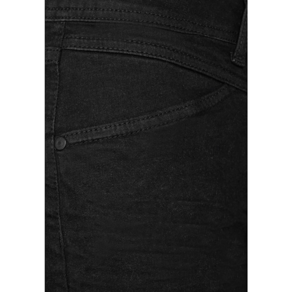 STREET ONE 5-Pocket-Jeans »QR York Straight«, mit geradem Bein