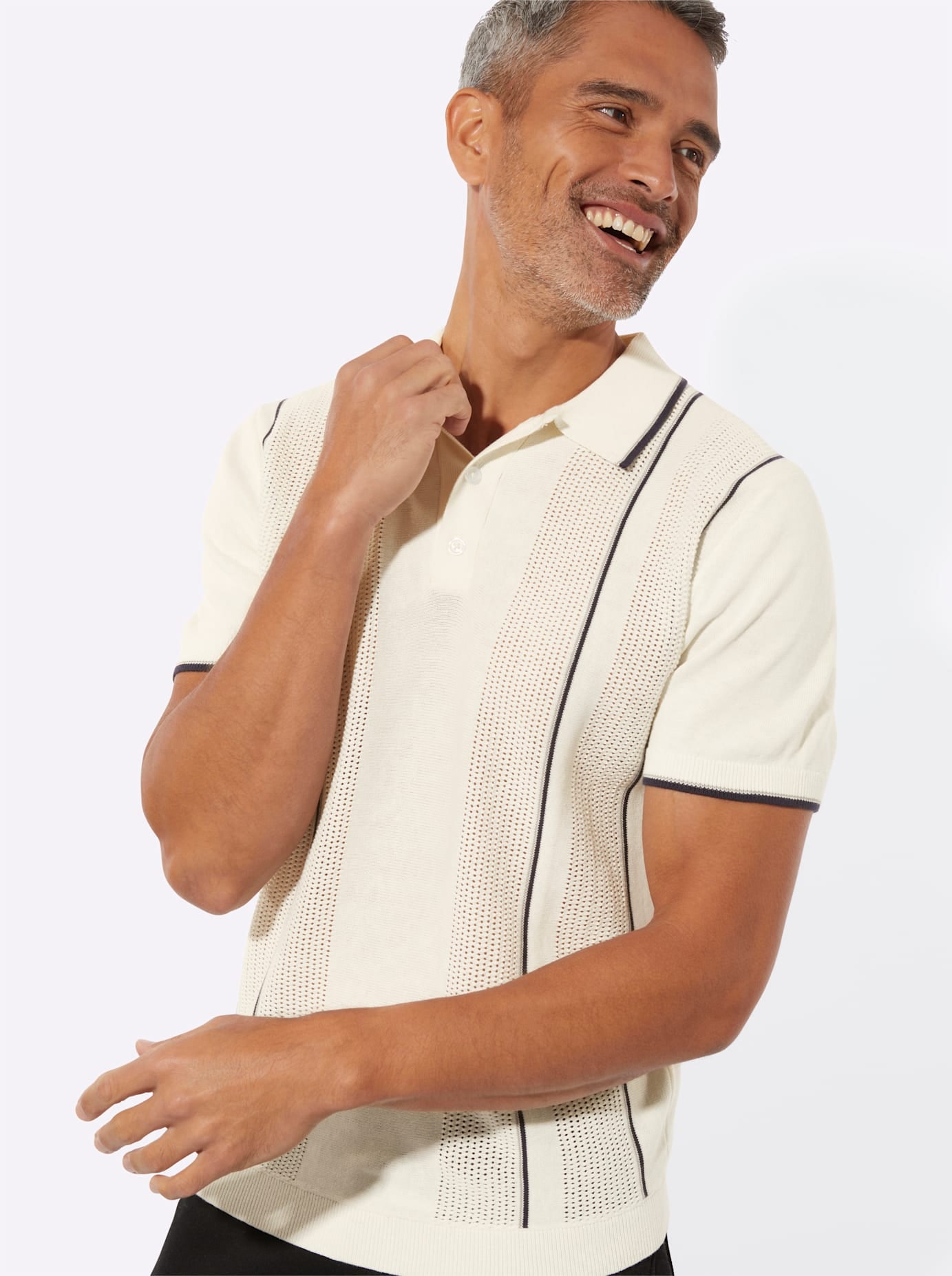 Classic Polokragenpullover »Kurzarm-Pullover«