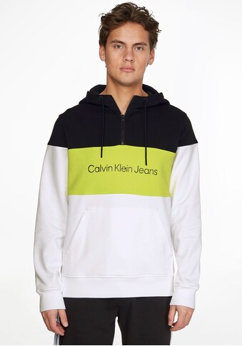Calvin Klein Jeans Kapuzensweatshirt »COLORBLOCK QUARTER ZIP HOODIE« kaufen
