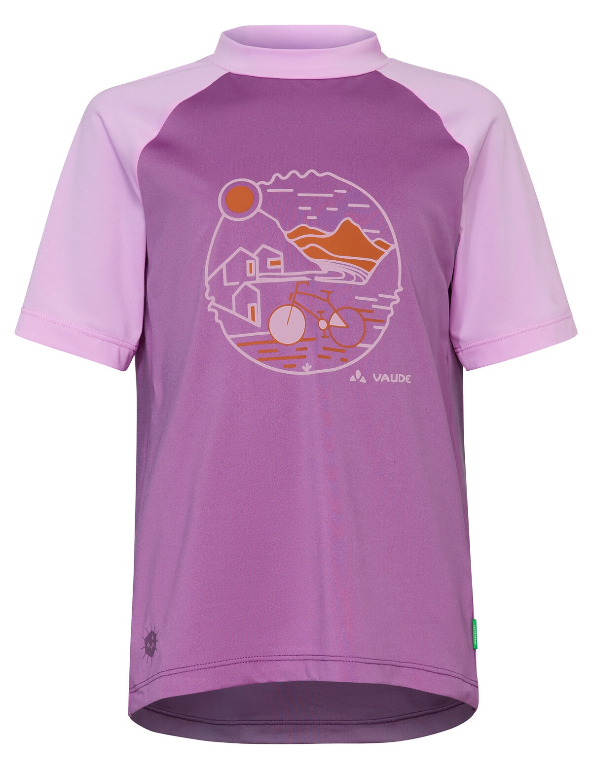 VAUDE Funktionsshirt »Kids Solaro T-Shirt III« für Kinder, elastisches Material, schnelltrocknend, hoher UV-Schutz
