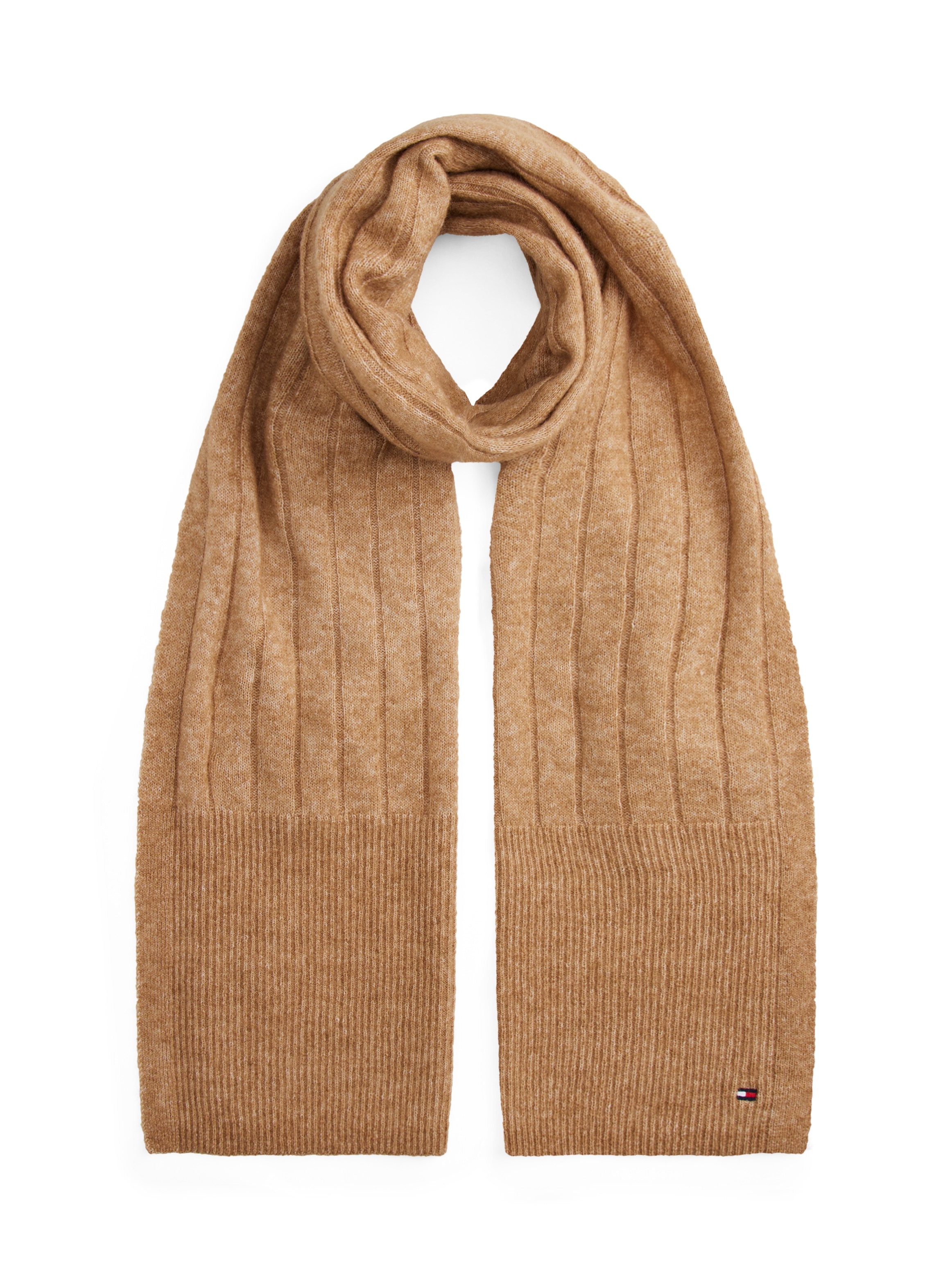 Tommy Hilfiger Schal »TH FLAG FLUFFY« Maße 190X35 cm, mit Wolle