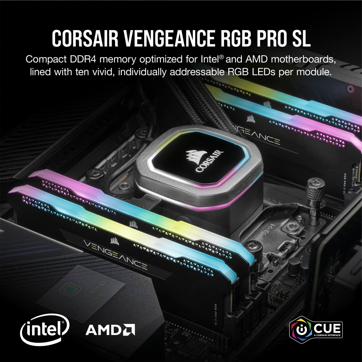 Corsair Arbeitsspeicher »CMH16GX4M2E3200C16«