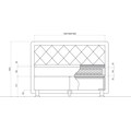 ATLANTIC home collection Boxbett, mit Tonnentaschenfederkern-Matratze und Topper, wahlweise mit Bettkasten