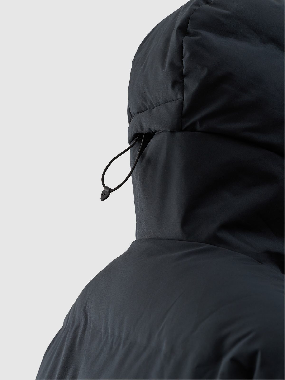 4F Steppjacke, mit Kapuze