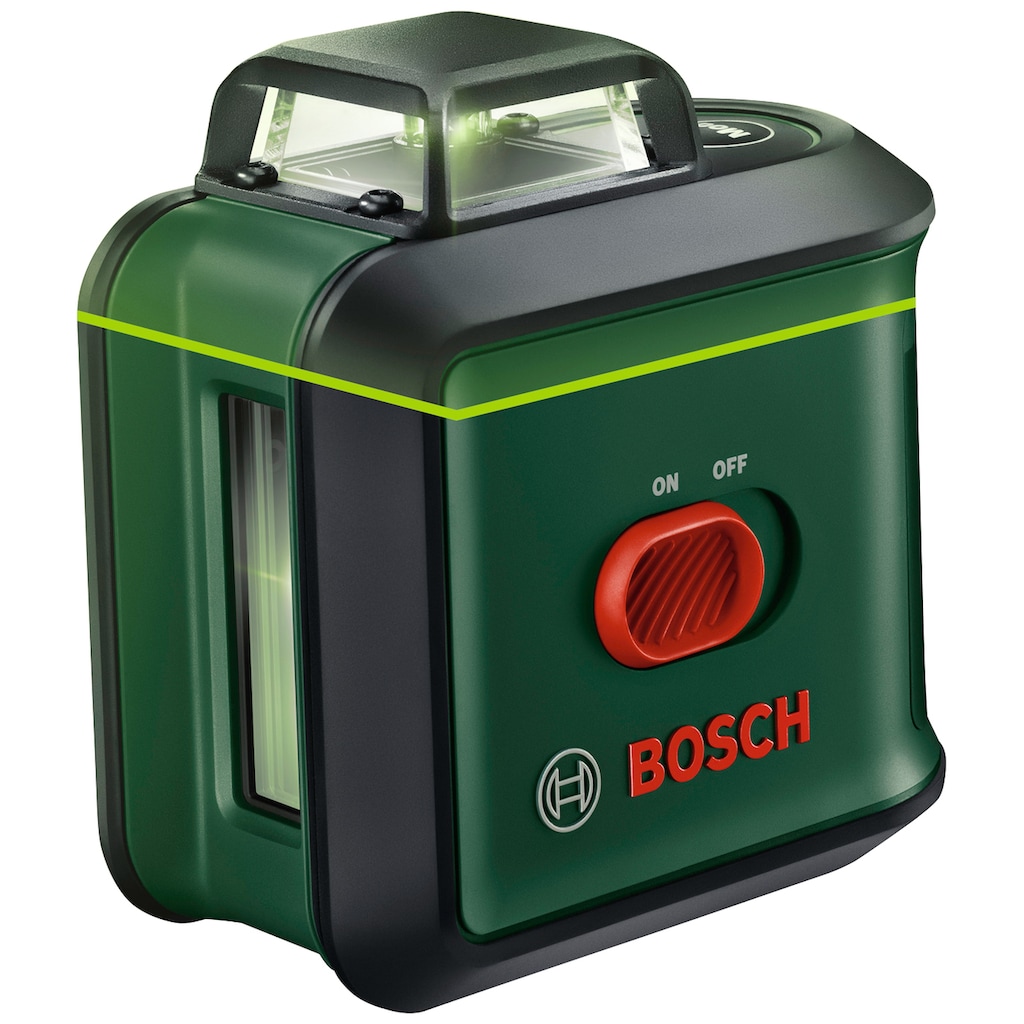 Bosch Home & Garden Kreuzlinienlaser »UniversalLevel 360«, (Packung)