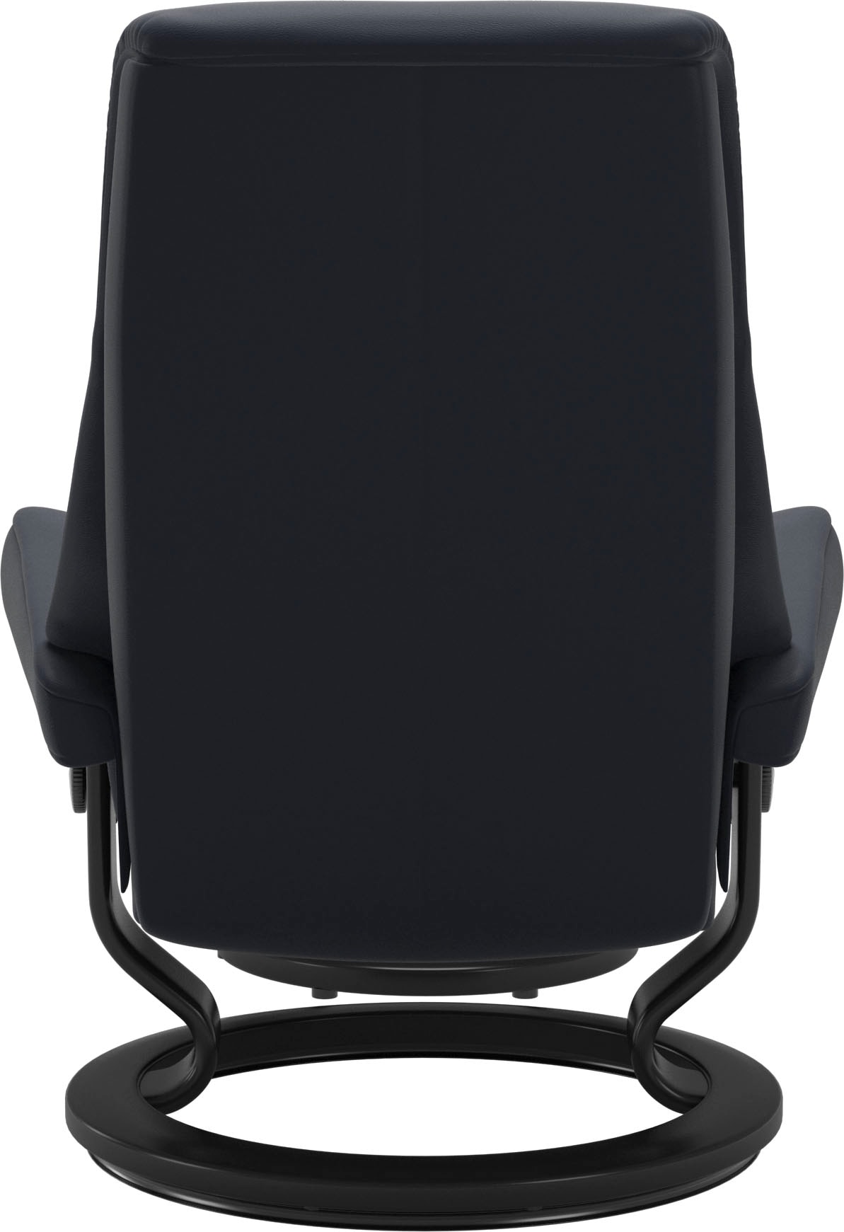 Stressless® Relaxsessel »View«, (Set, Relaxsessel mit Hocker), mit Classic Base, Größe S,Gestell Schwarz