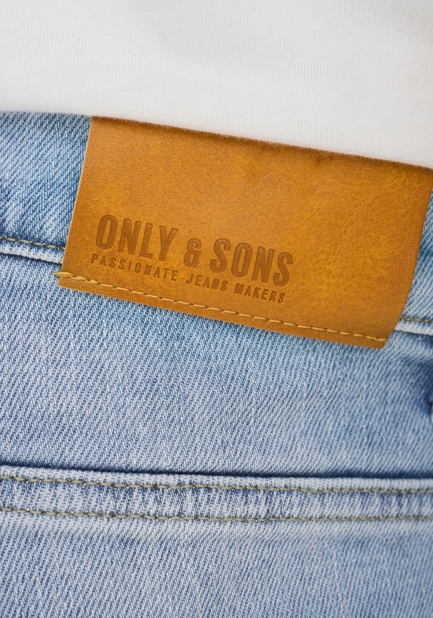 ONLY & SONS Regular-fit-Jeans »WEFT«