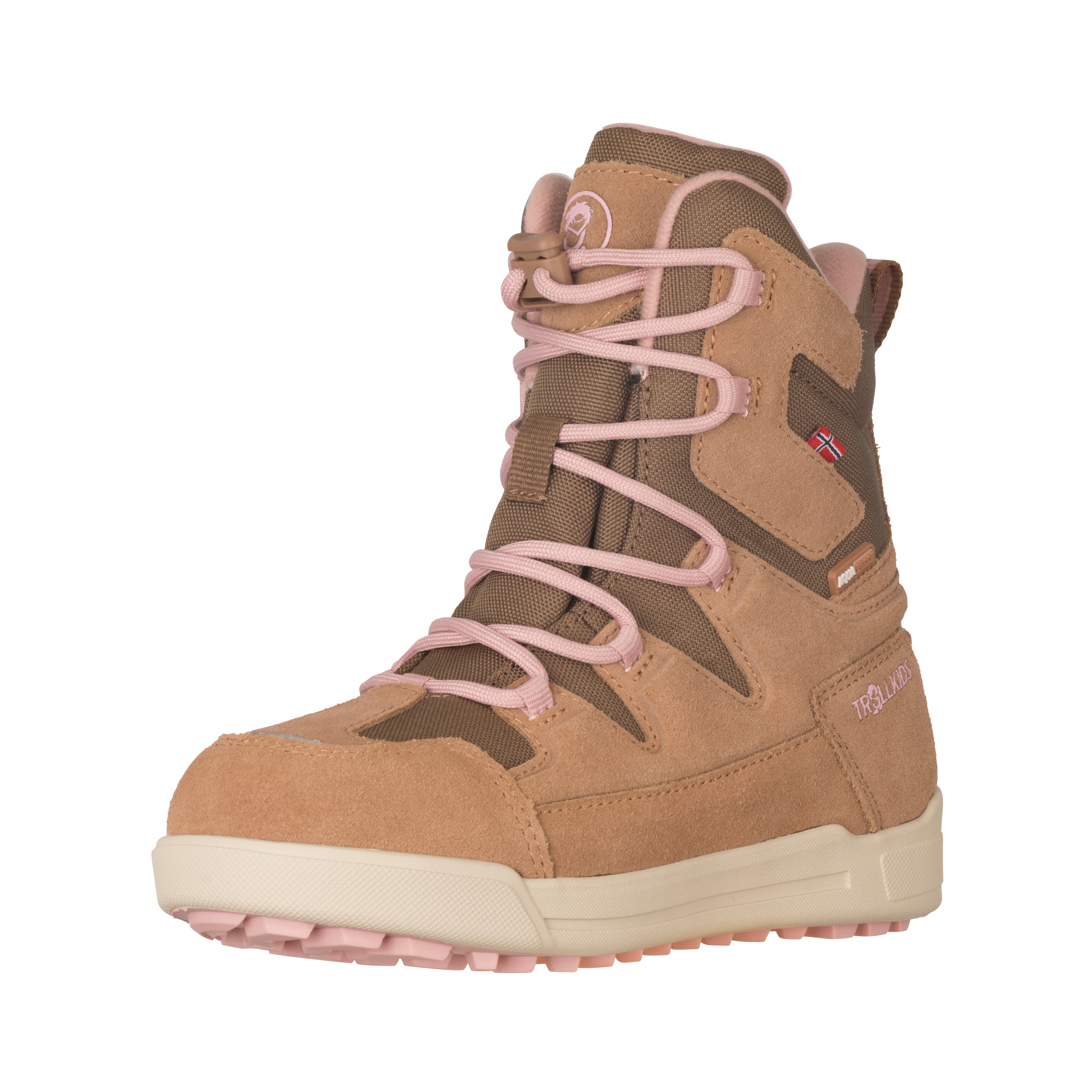 Trollkids Mädchen Winterstiefel »KIDS FINNMARK WINTER BOOTS« wasserdicht in braun, Größe 37