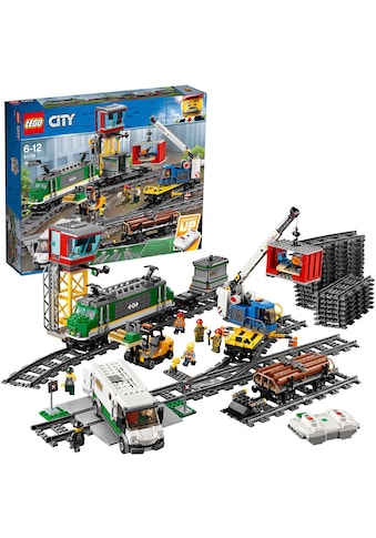 Konstruktionsspielsteine »Güterzug (60198), LEGO® City«, (1226 St.)