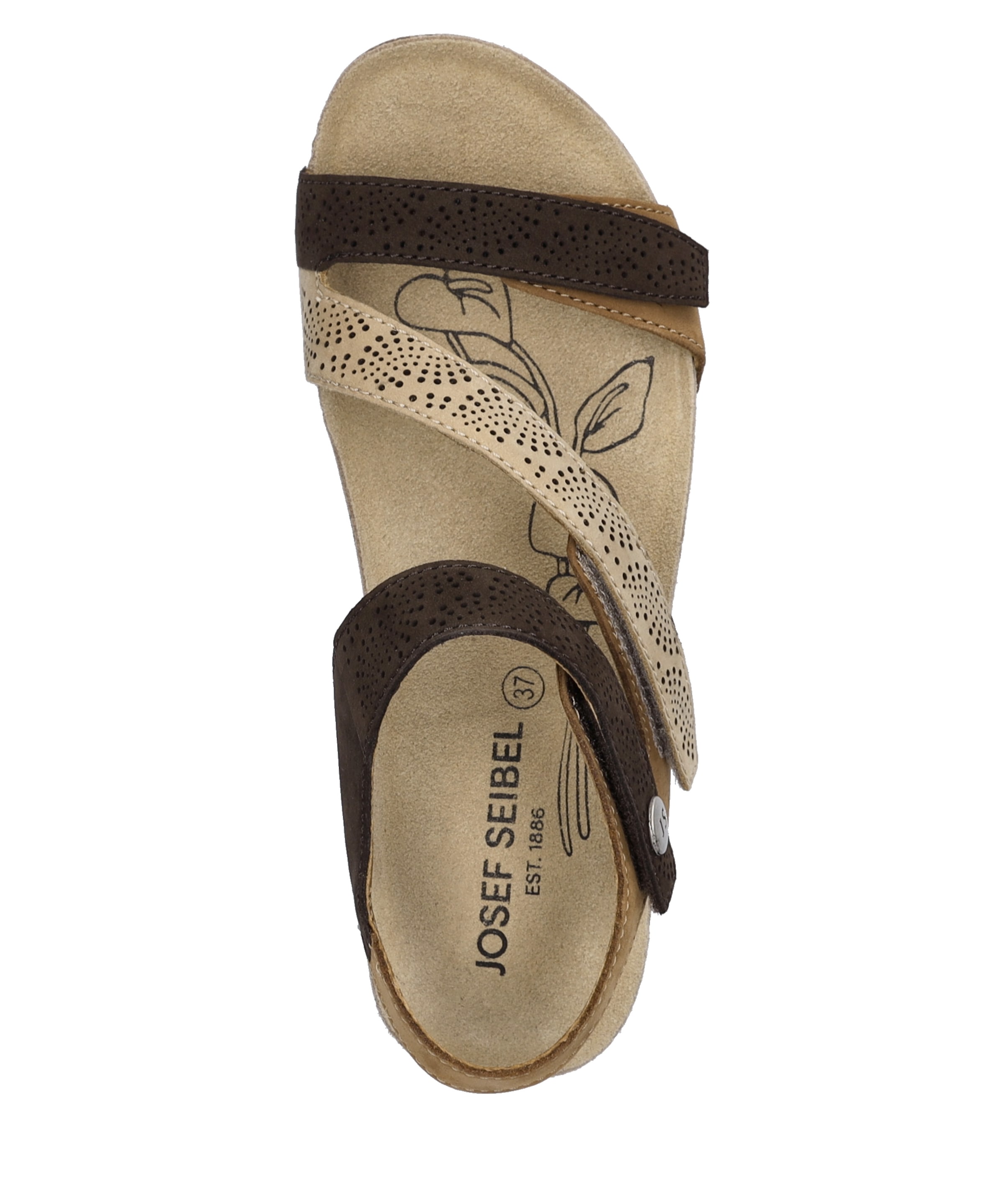 Josef Seibel Sandale »Tonga 73, nuss-multi«